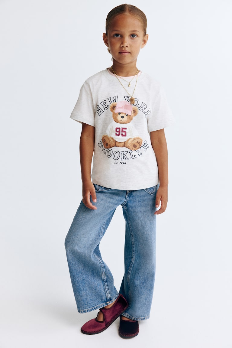 Loose Fit Wide Leg Jeans