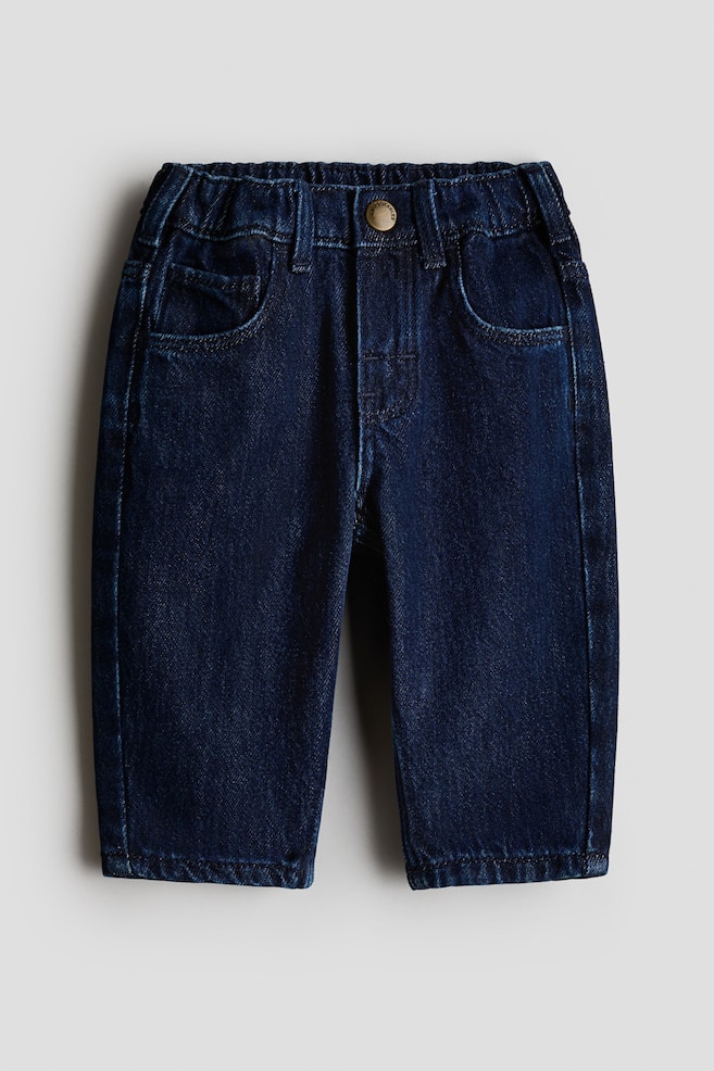 Barrel Jeans - Bleu denim foncé - 1