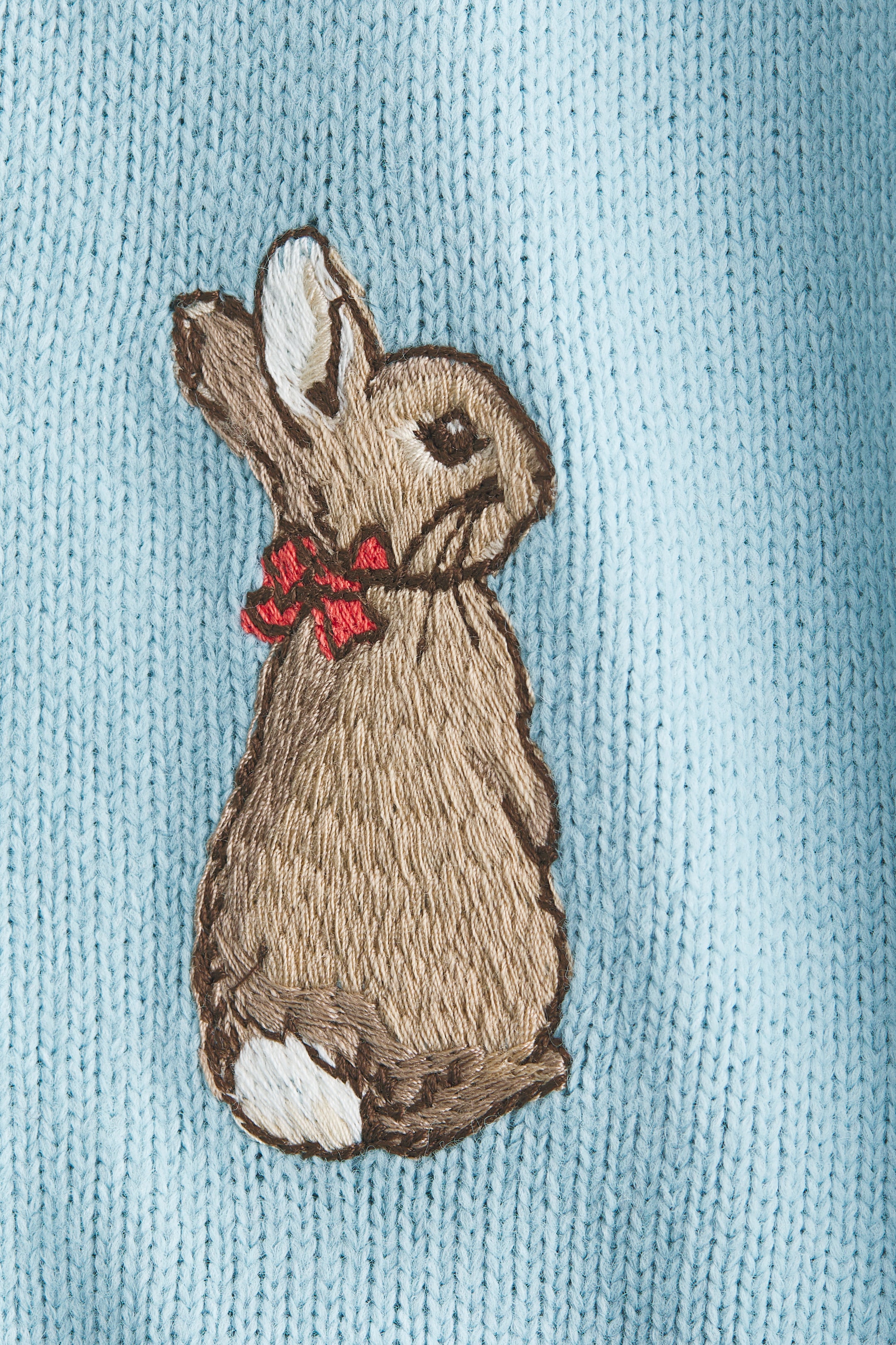 Xem ảnh lớn hơn: Áo cardigan có chi tiết thêu - Light blue - Ladies | H&M VN 2