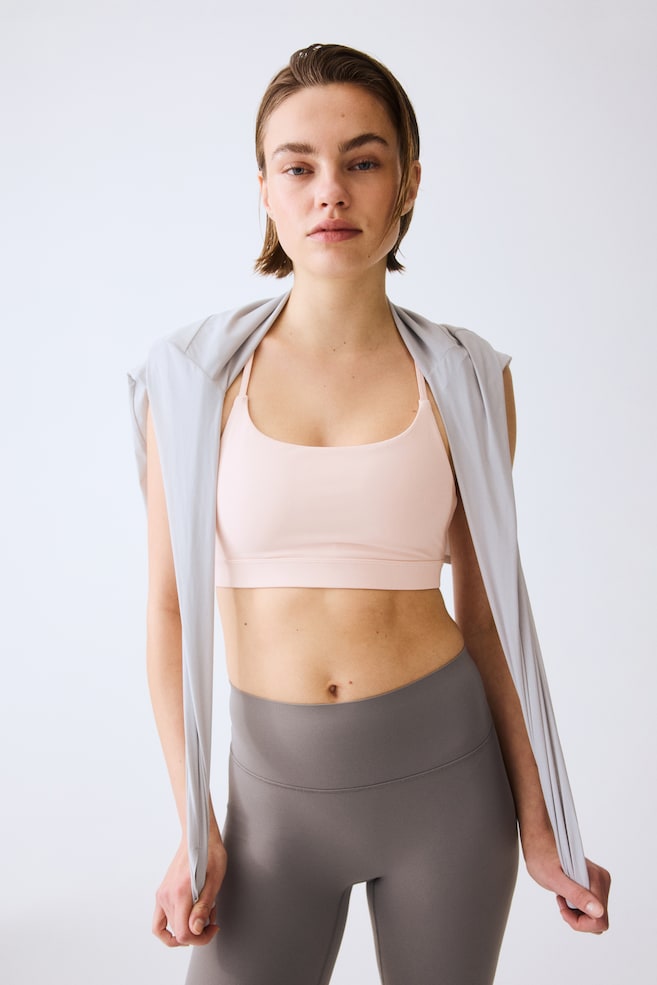 SculptMove™ Sports bra - Powder pink/Black/Butter yellow/Warm brown/Cobalt blue - 5