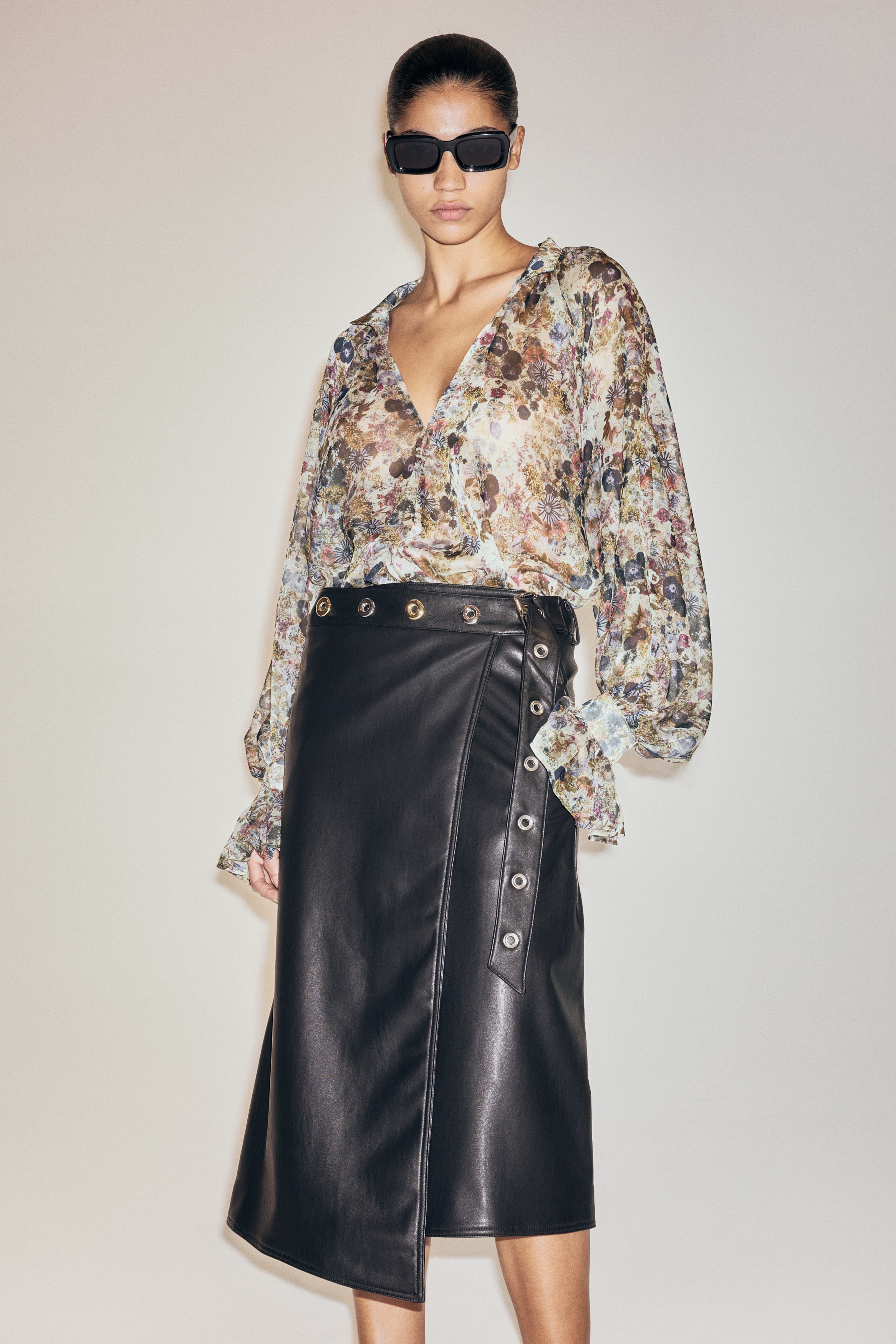 Sheer blouse