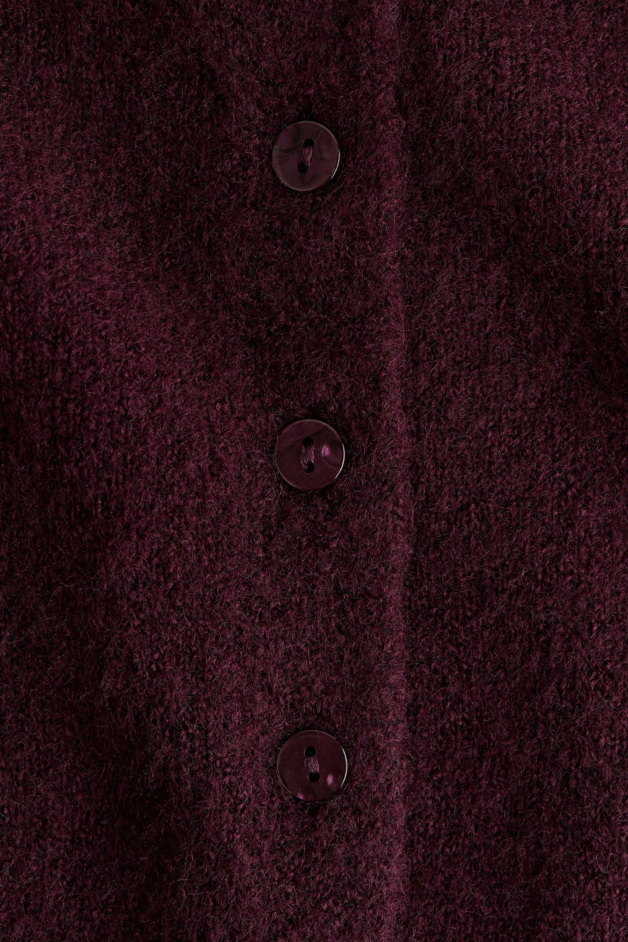 Chandail en tricot bouclette