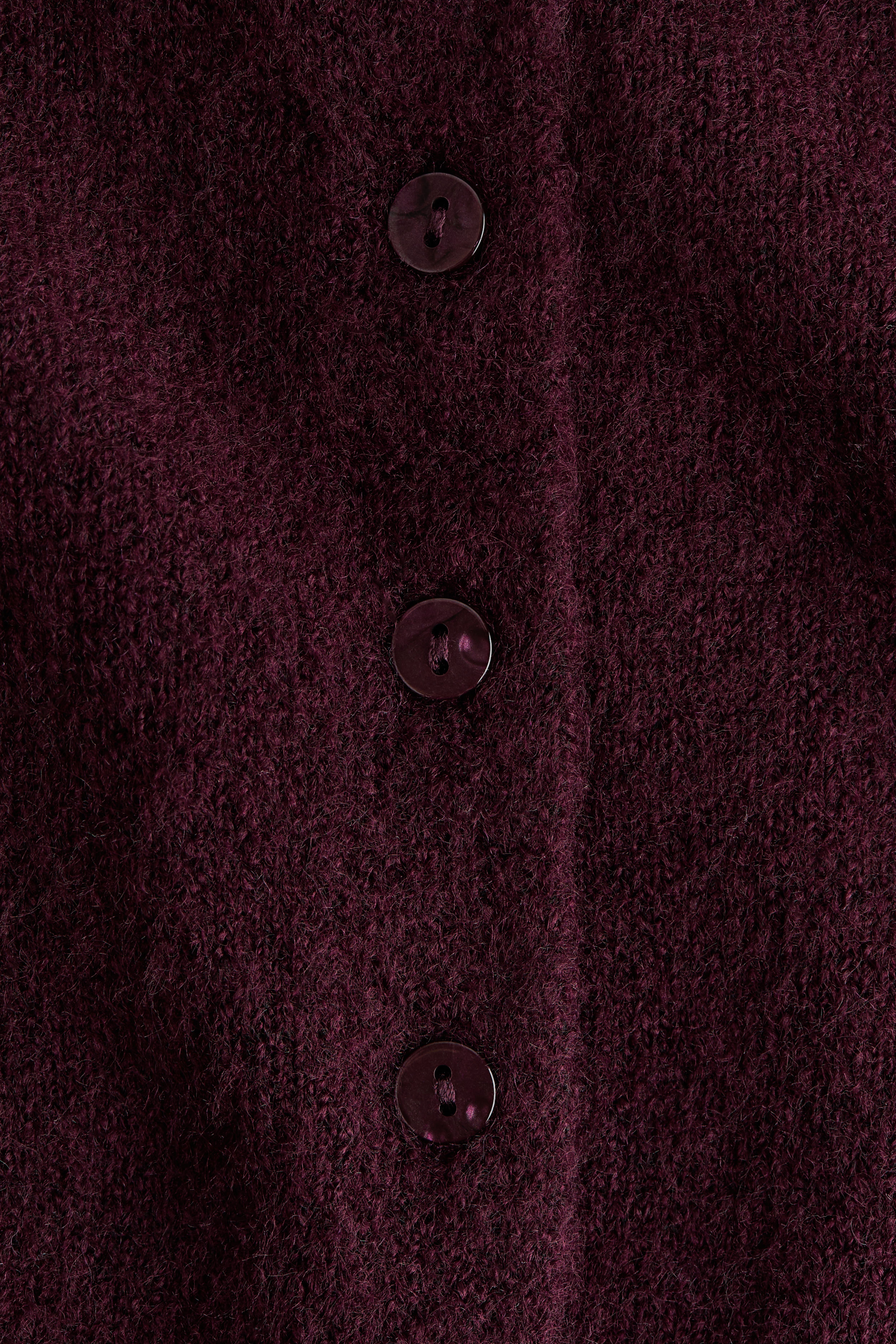 Chandail en tricot bouclette