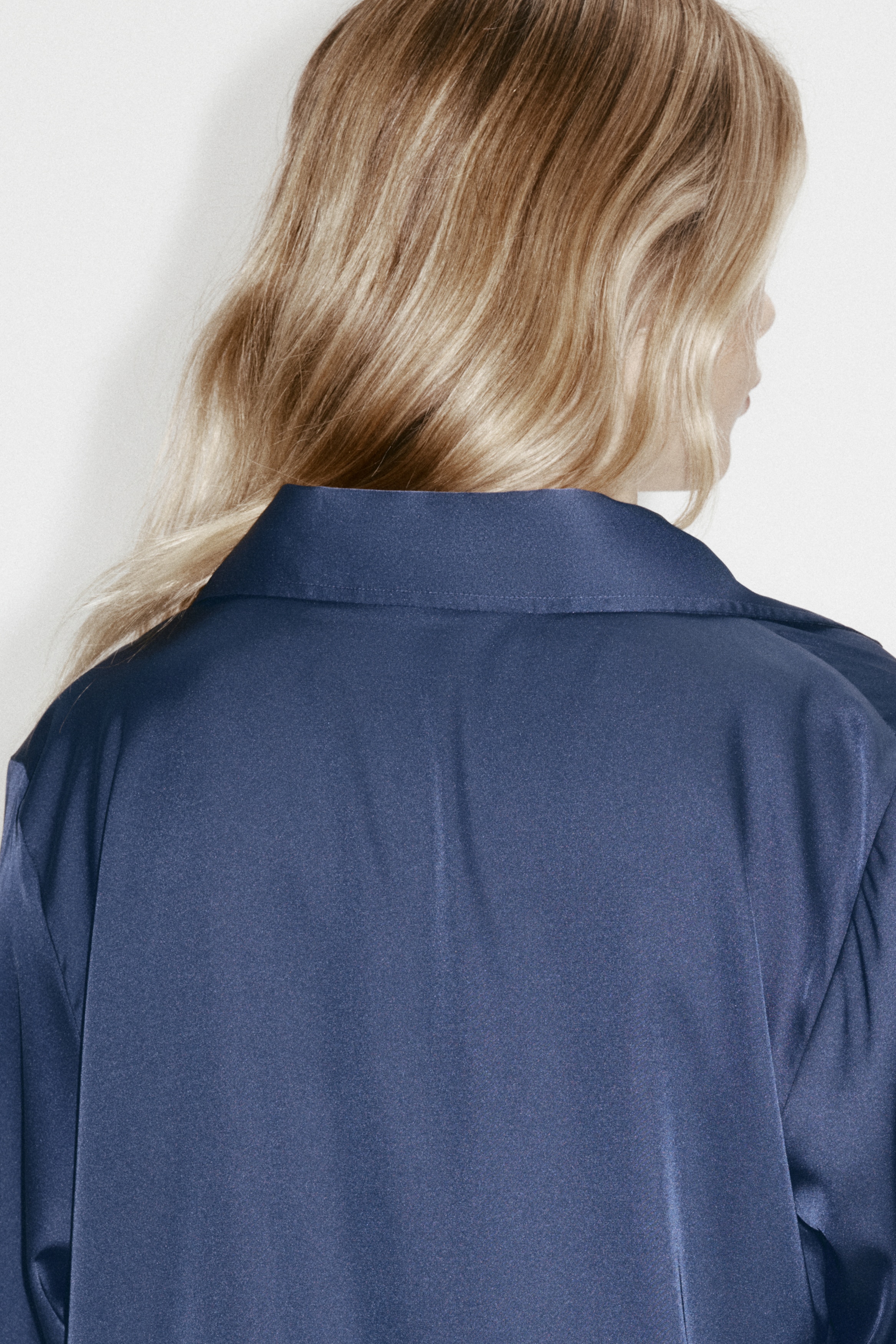 V-neck blouse