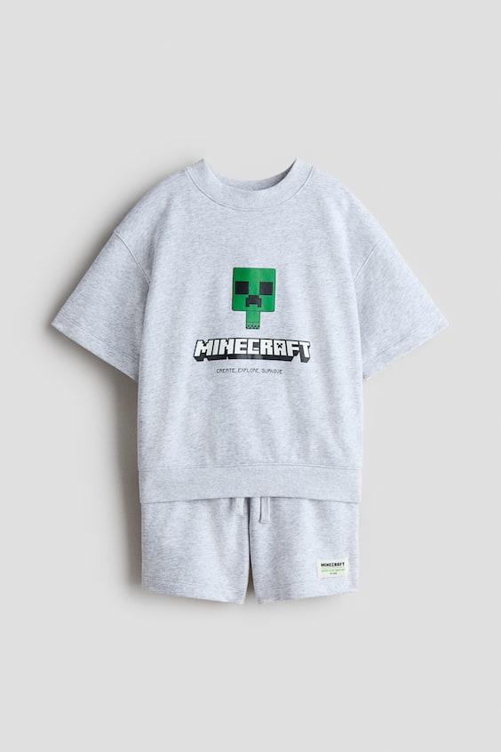 Детские худи H&M 2-piece Printed Sweatshirt Set