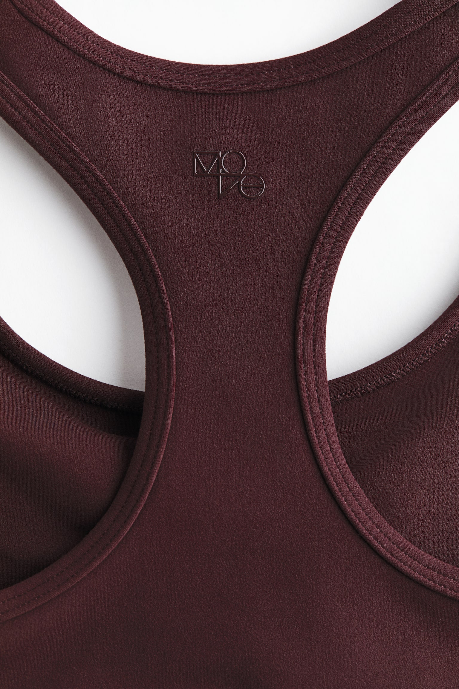 Medium Support Sports bra with SoftMove™ - Chocolate plum/Black - 6