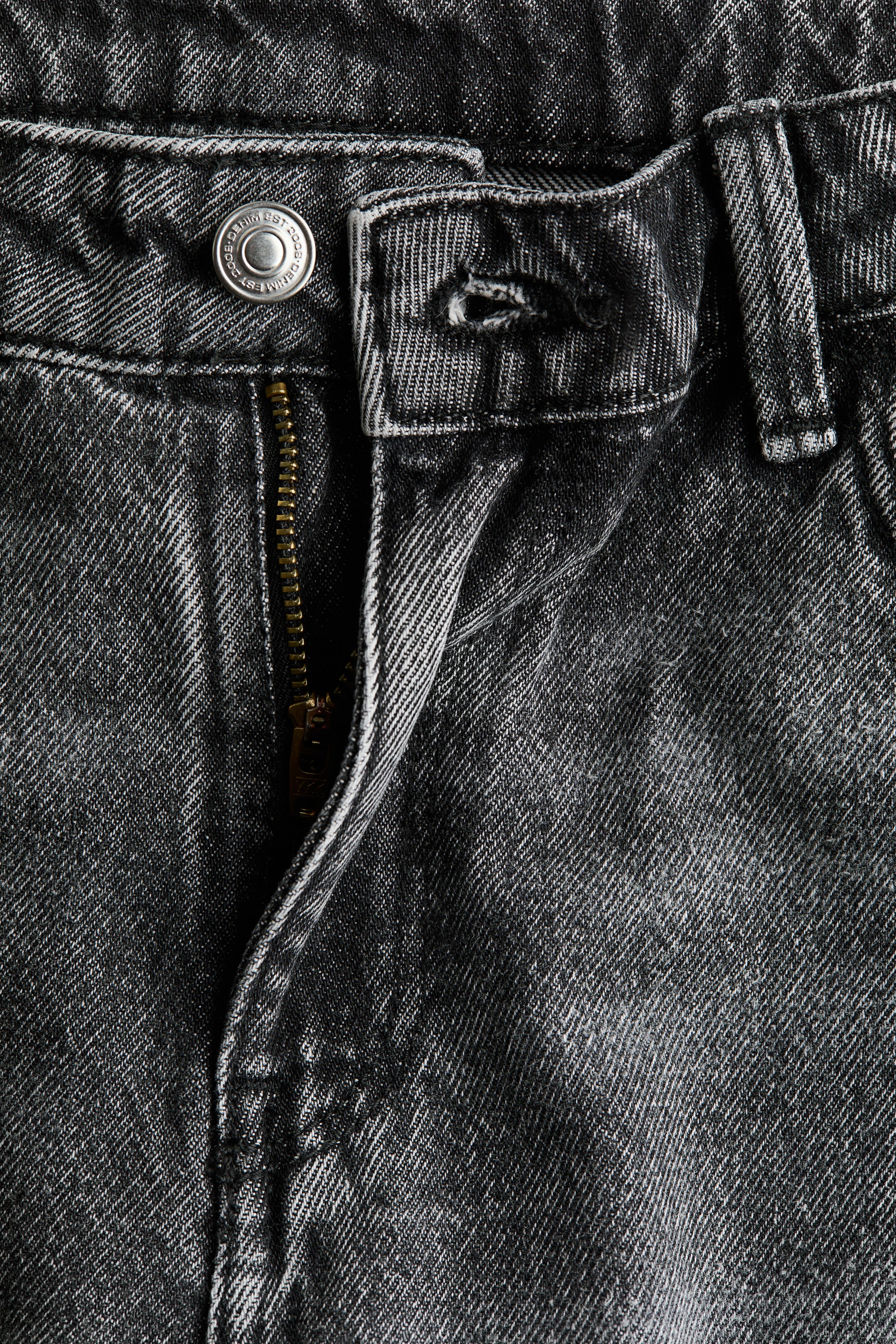 Denim Bermuda Shorts