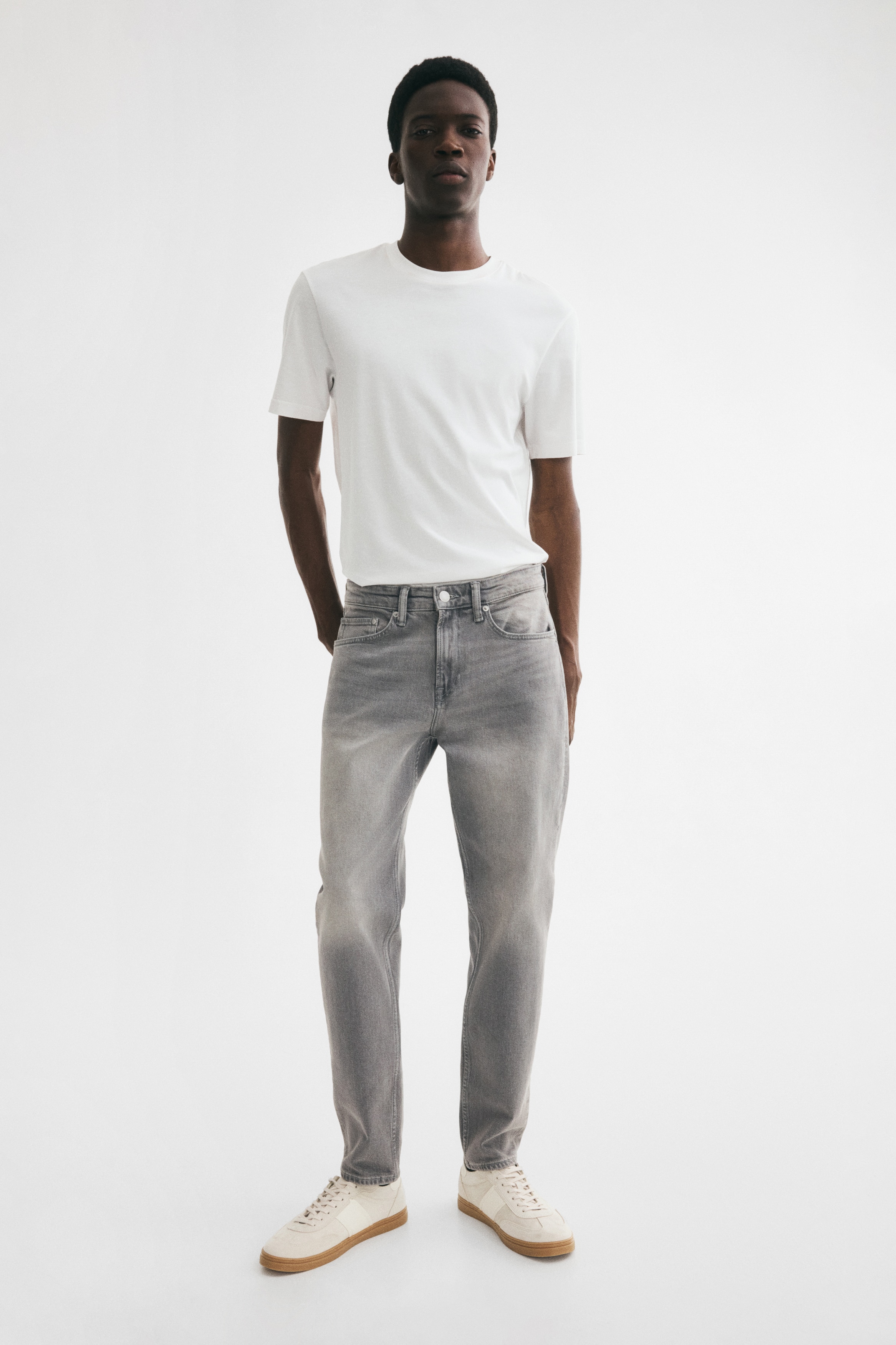 Tapered Jeans - Teksas siva/Teksas plava/Tamna teksas plava/Teksas plava/Teksas crna