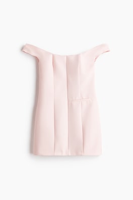 Off shoulder-klänning