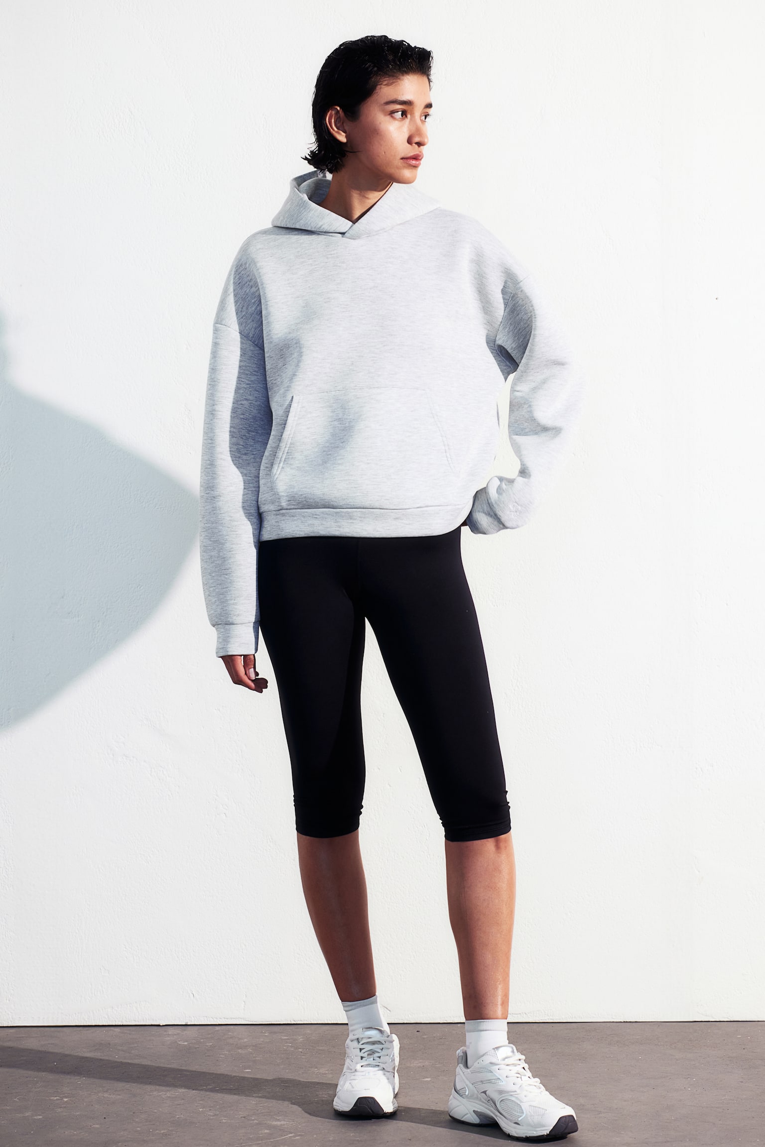 Scuba Activewear Hoodie - Light grey marle - 5