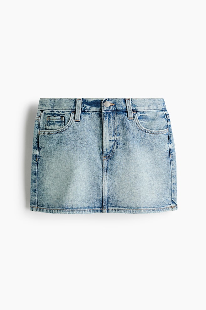 Minirock - Denimblau - 1