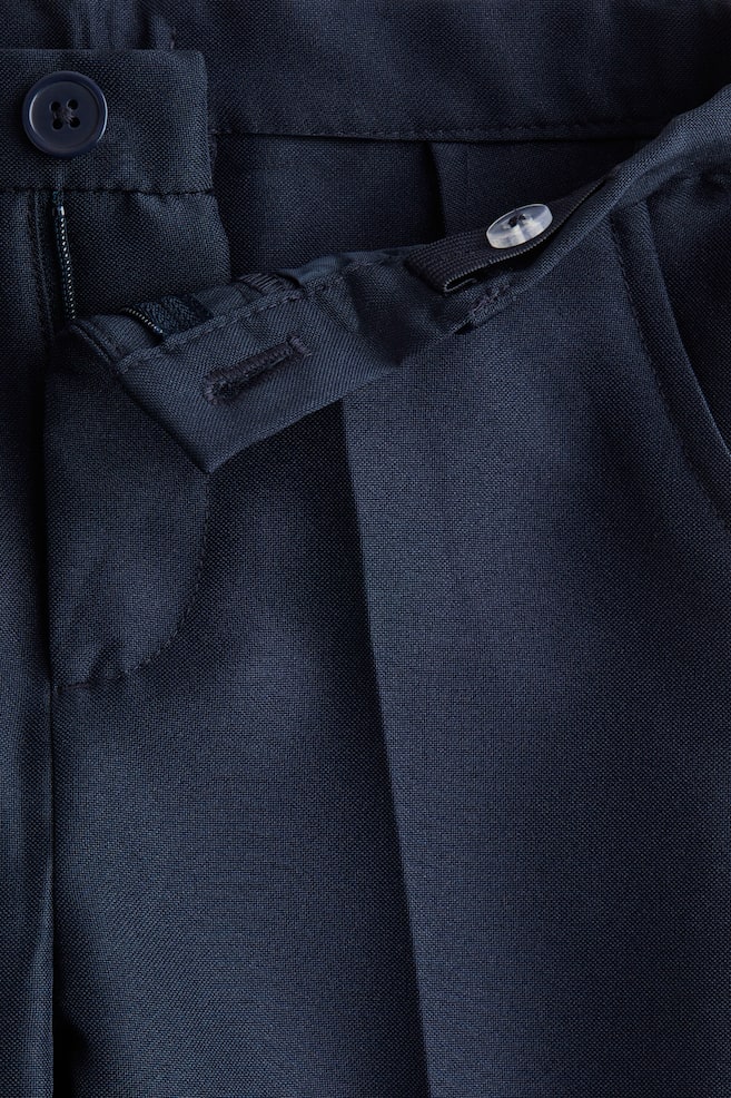 Suit Pants-Navy blue - 5