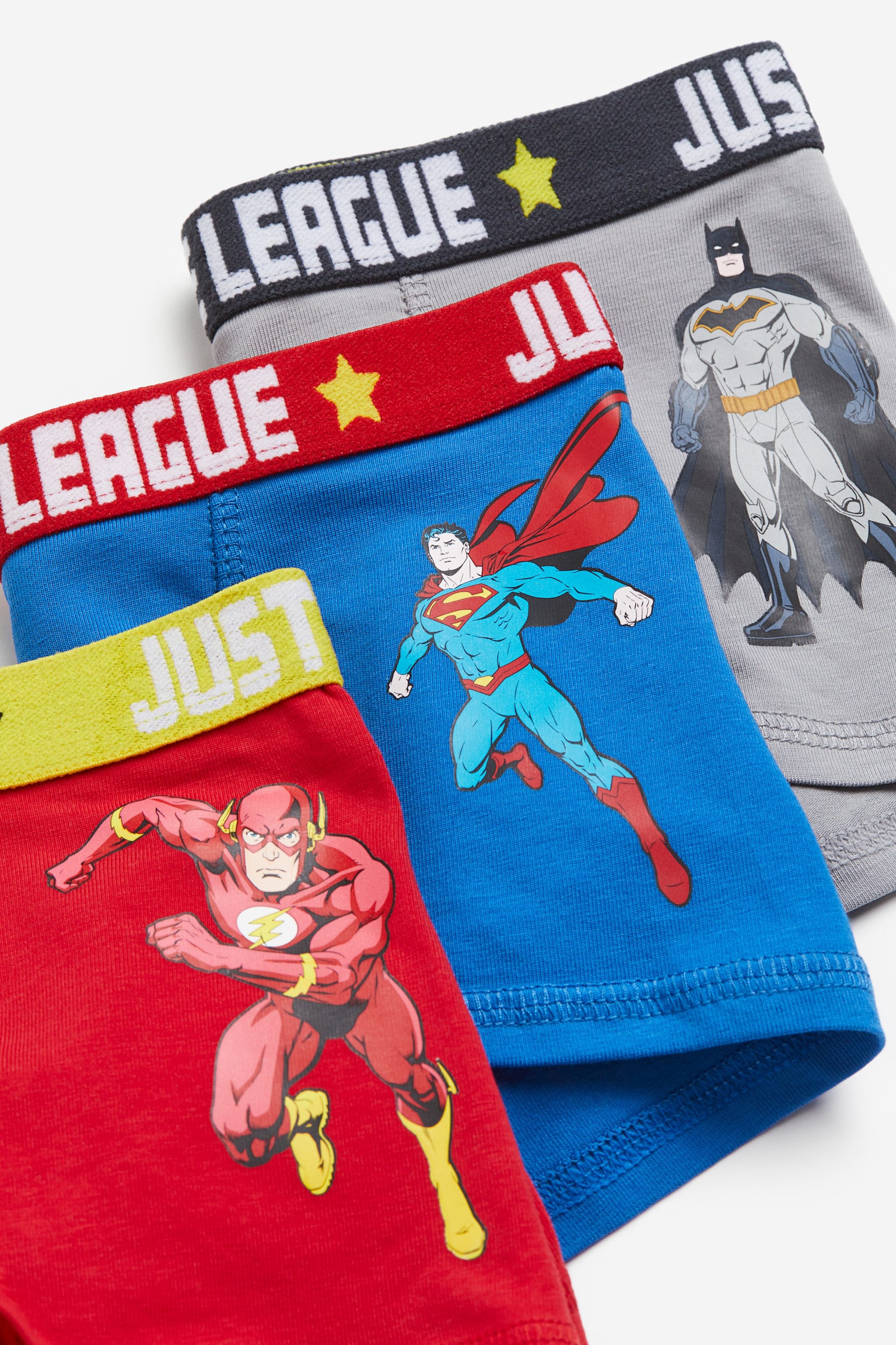 Bộ 3 quần lót boxer - Xanh dương sáng/Justice League - 2