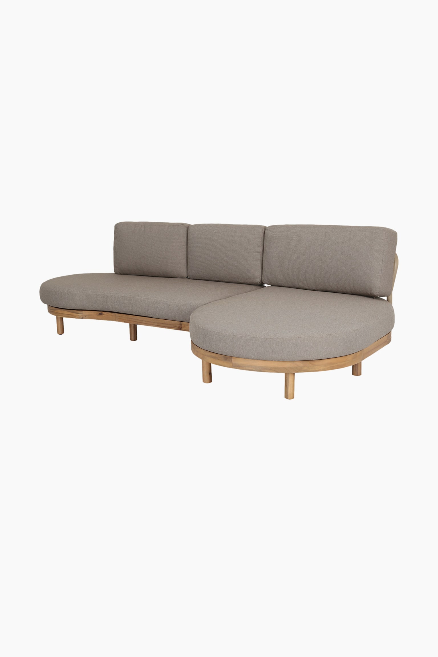 Zinto Garten-loungeset Rechts - Natürlich