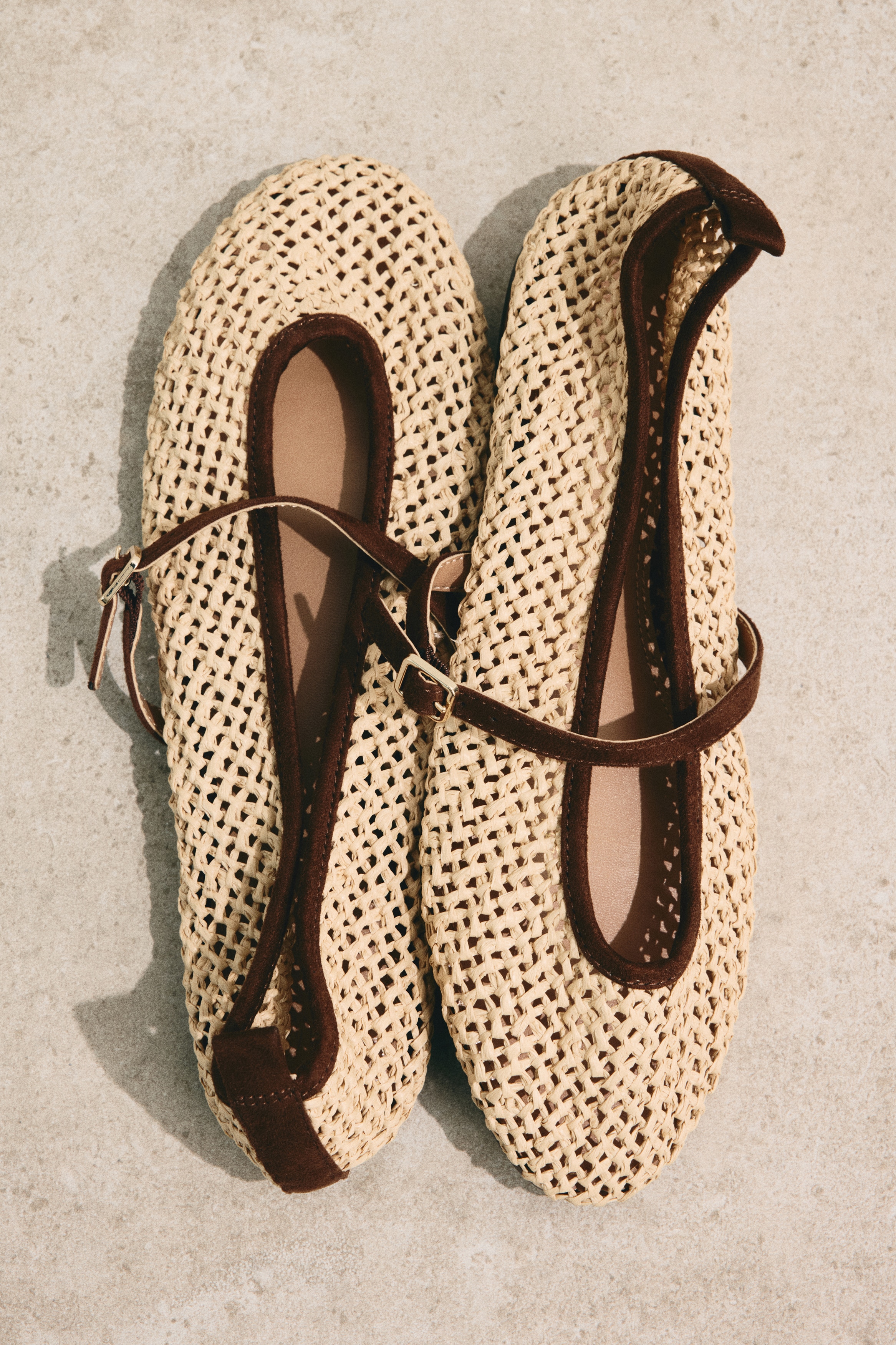 Straw Mary Janes from H&M - $39.99