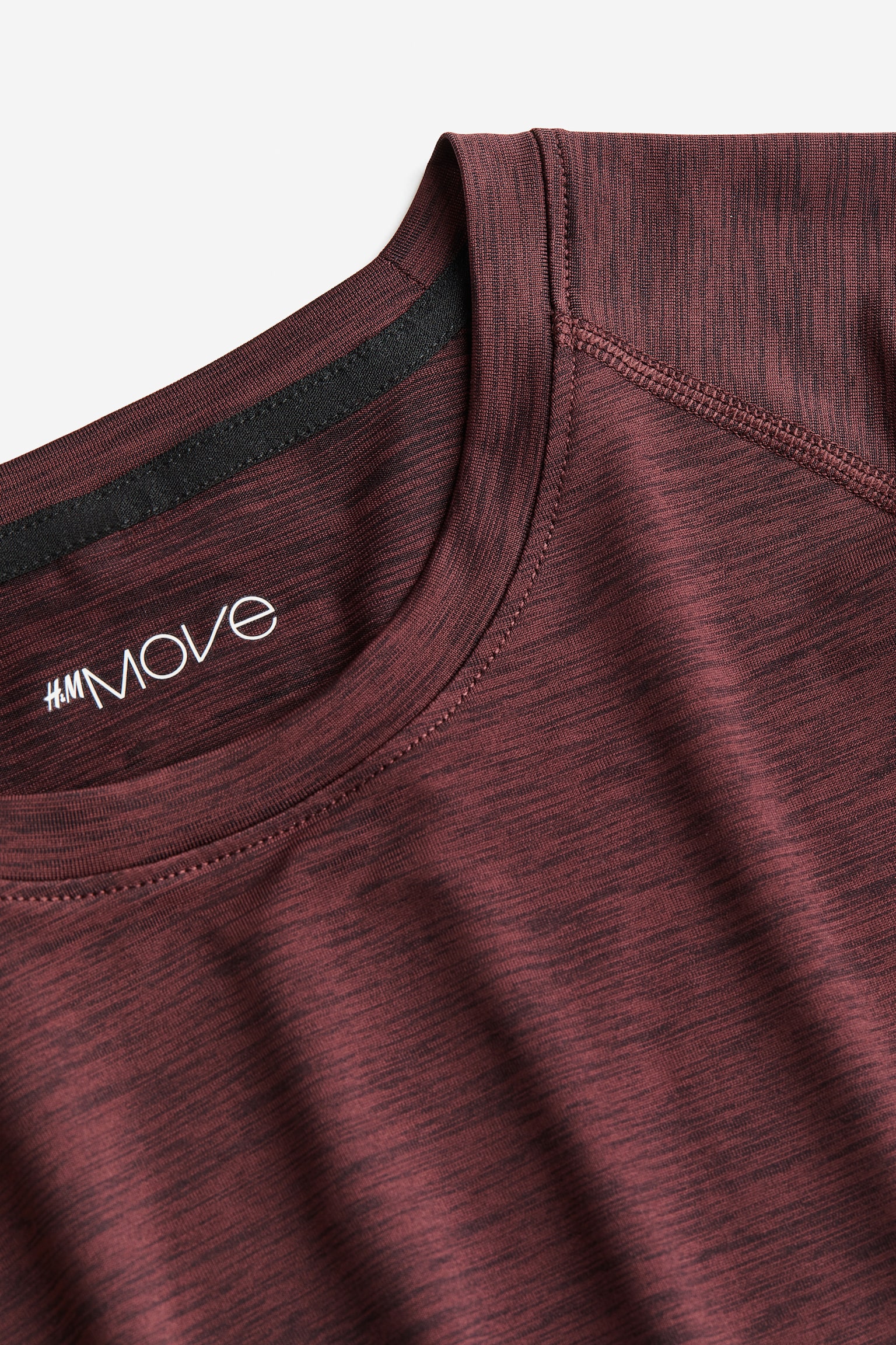 DryMove™ Sports top - Burgundy marl/Dark blue marl/Dark turquoise/Black marl/Dark khaki green marl/Dark grey/Block-coloured - 3