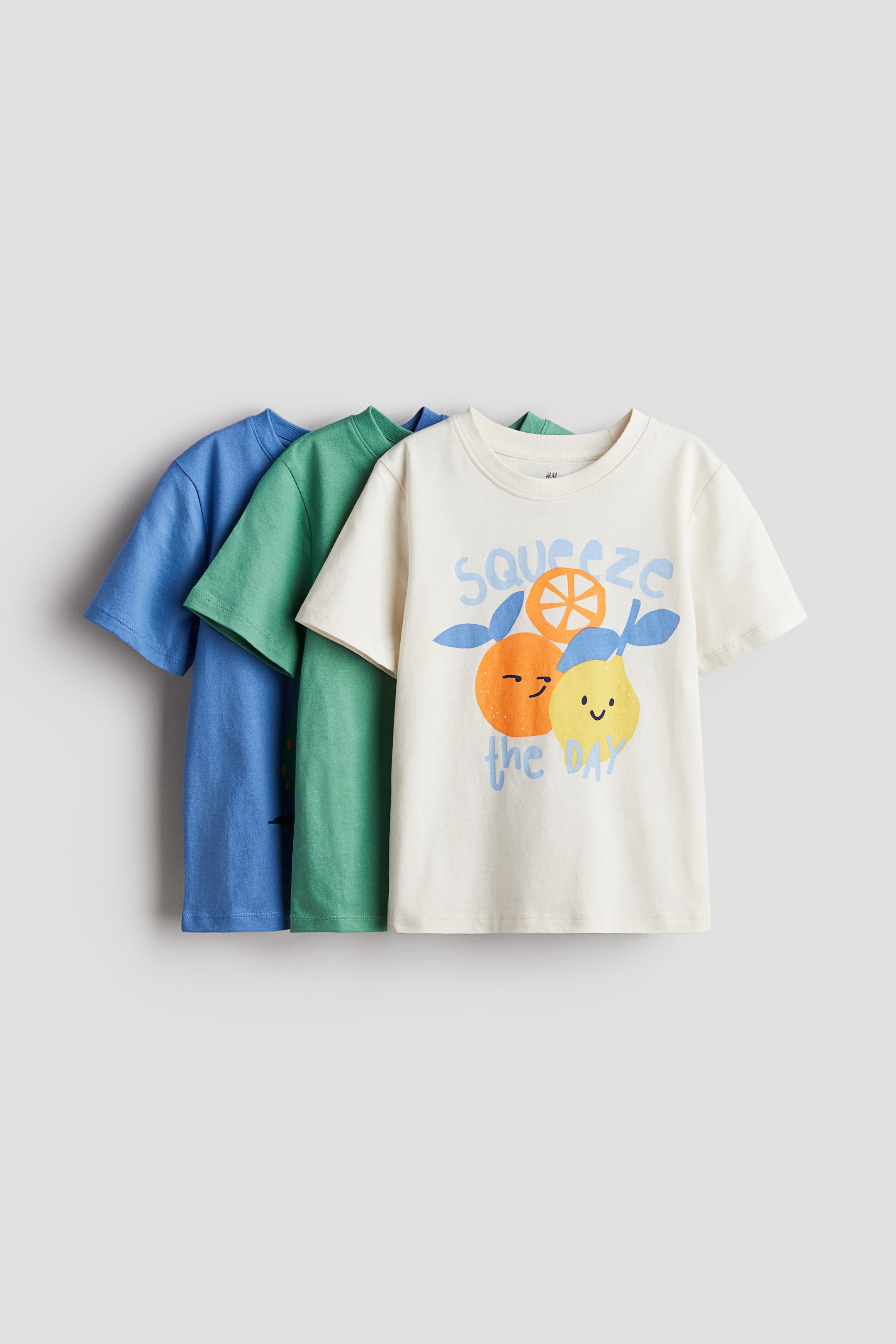 3-pack Printed T-shirts