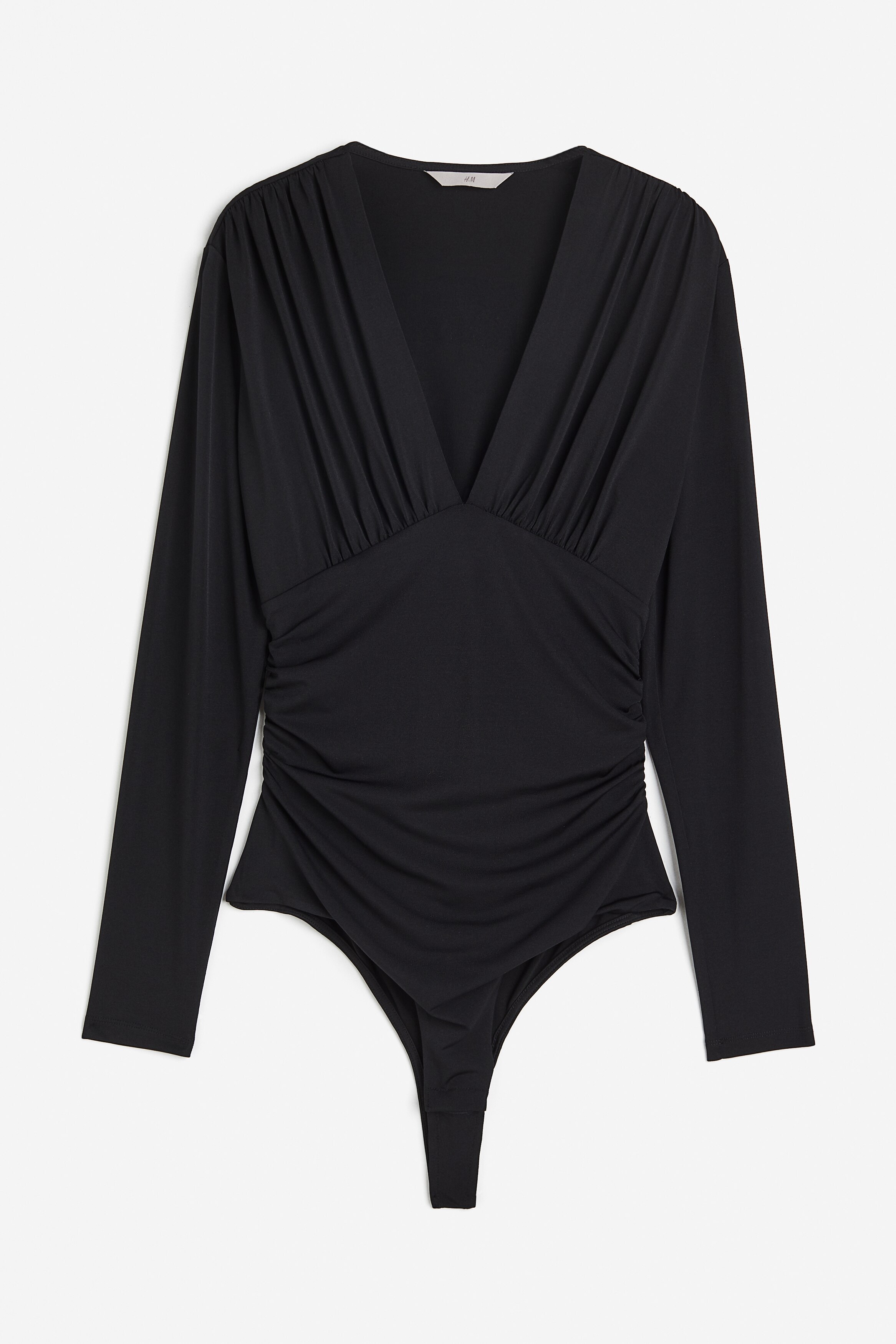 Commando Prima Ballet Deep V-Neck Thong Bodysuit