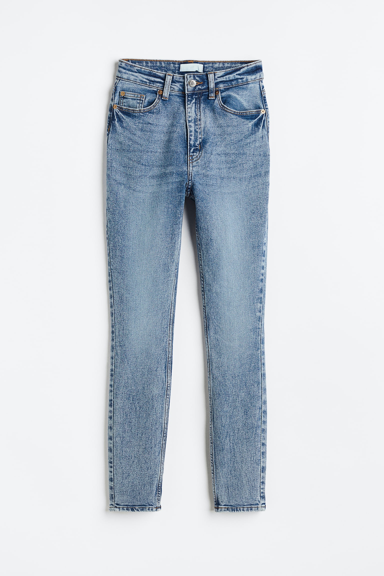 Skinny High Jeans - Light denim blue/Dark denim blue/Light denim blue/Light denim blue/Black/Denim blue - 1