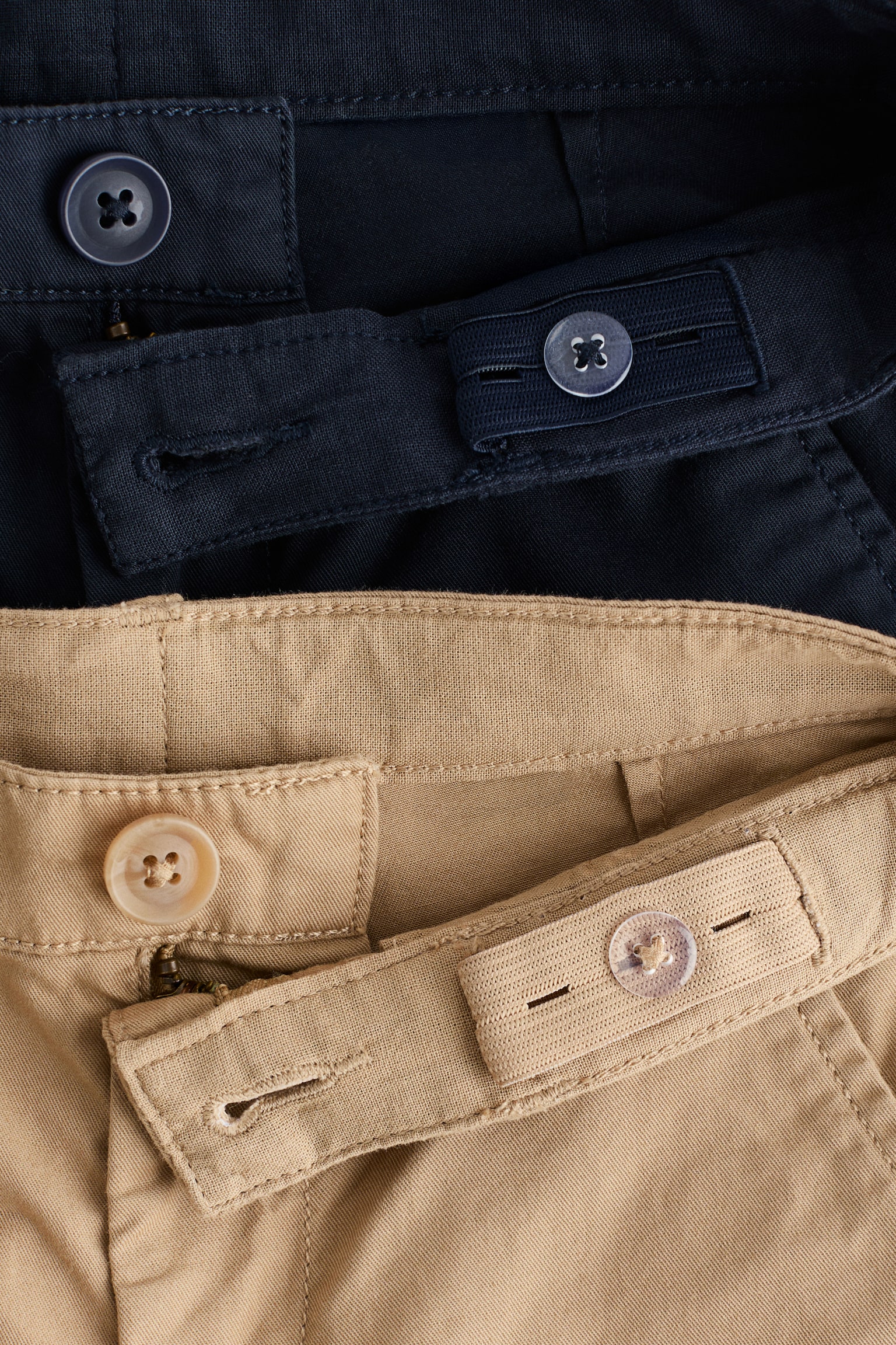 2-pack cotton twill chinos - 2