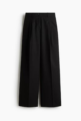 Dressad byxa med vida ben
