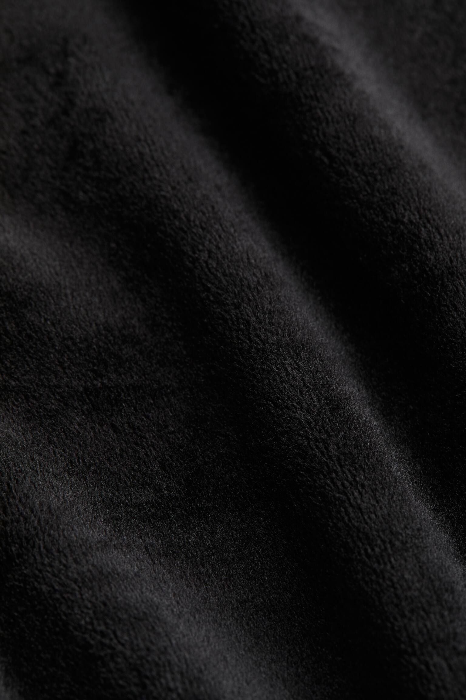 Quần legging ống loe vải tựa nhung - Màu đen - 2