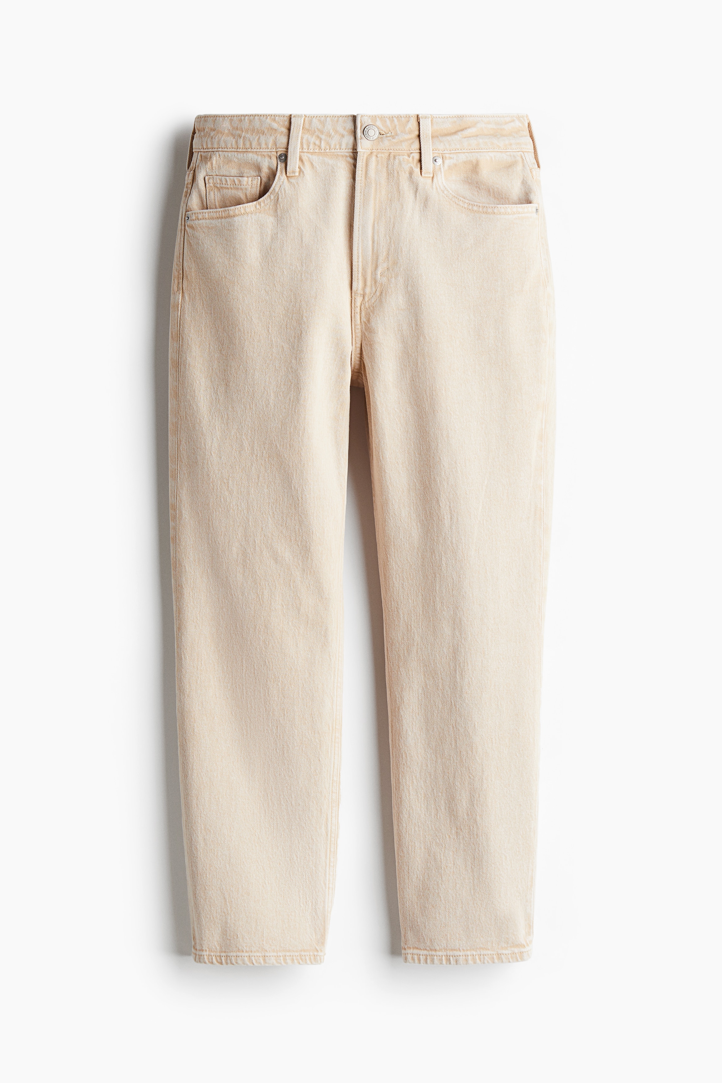 Slim Straight High Ankle Jeans - Light beige/Denim blue/Light denim blue/Black/Pale denim blue/White