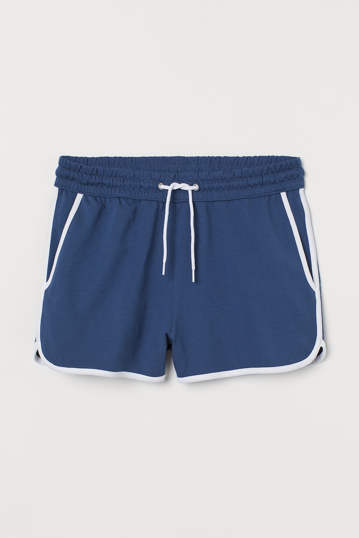 Sweatshorts - Regular waist - Short - Navy blue - Men | H&M US