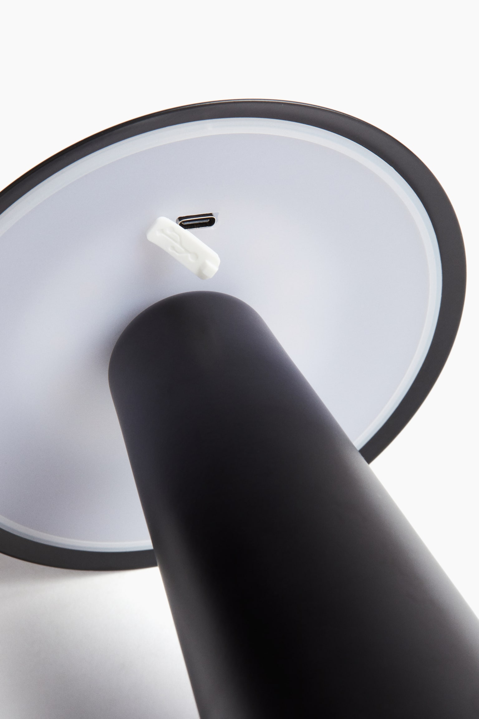 Újratölthető asztali lámpa - Fekete/Fehér/Barna/Világos rózsaszín/Ezüstszínű - 4