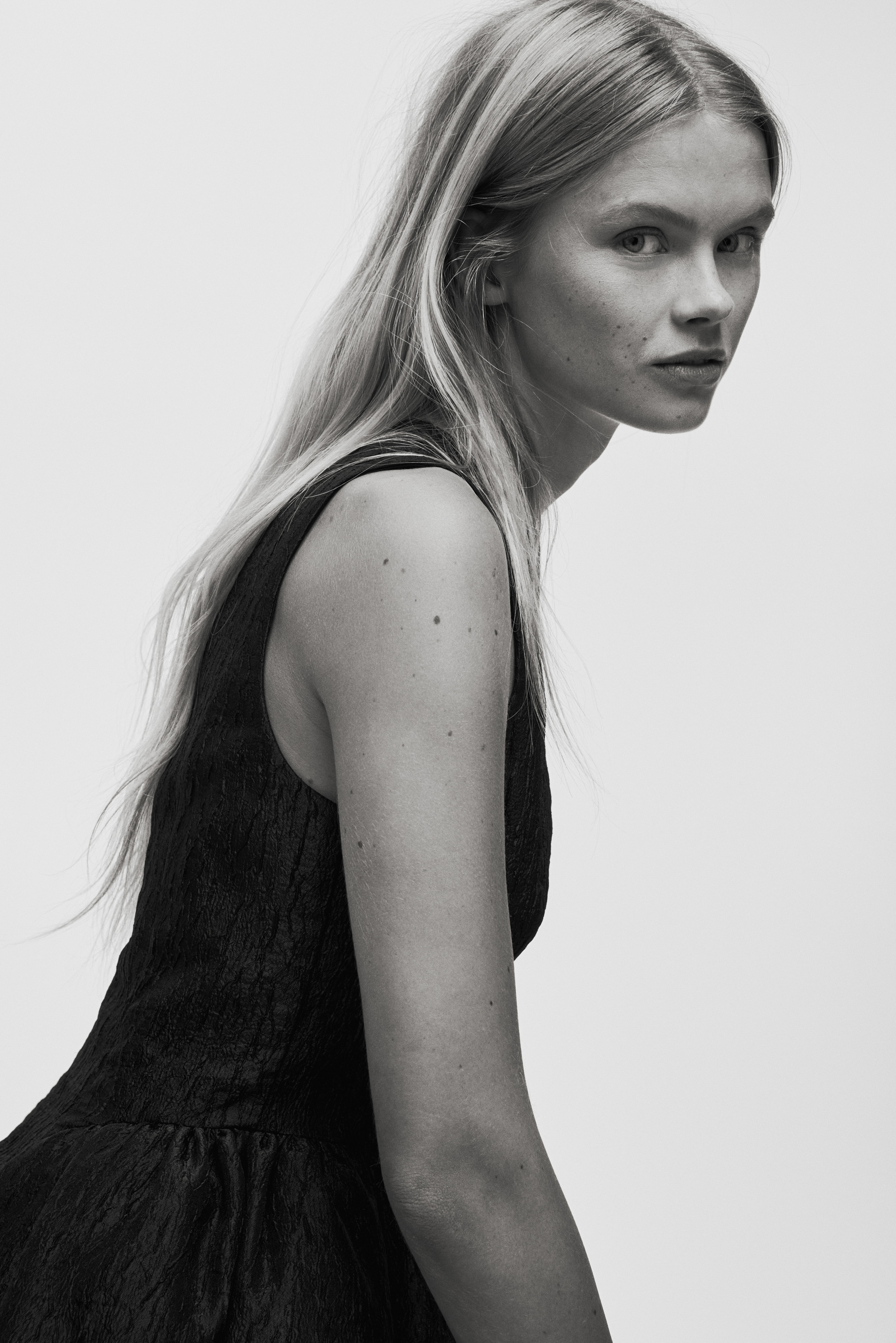 Jacquard-weave dress