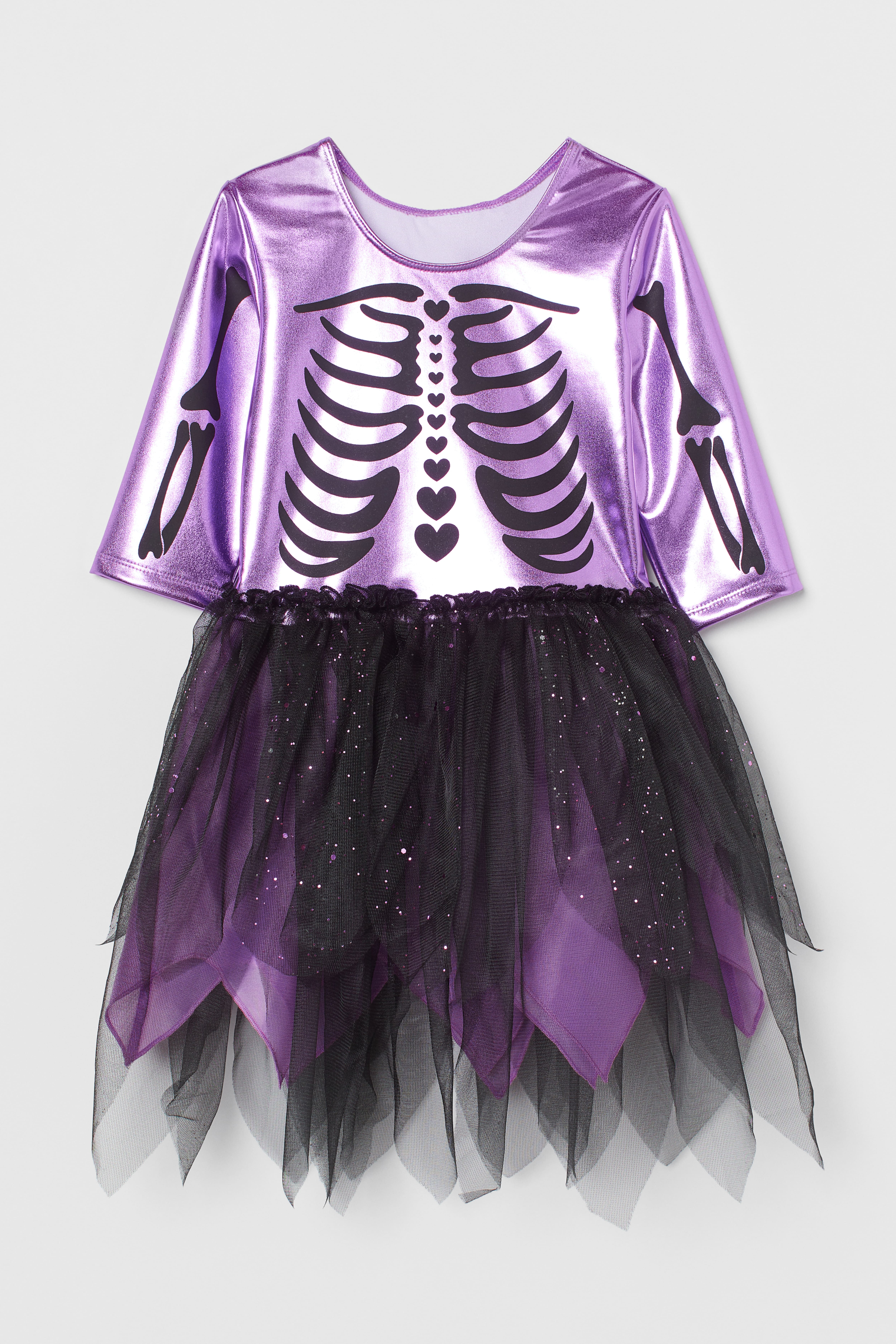 H&m skeleton dress hotsell