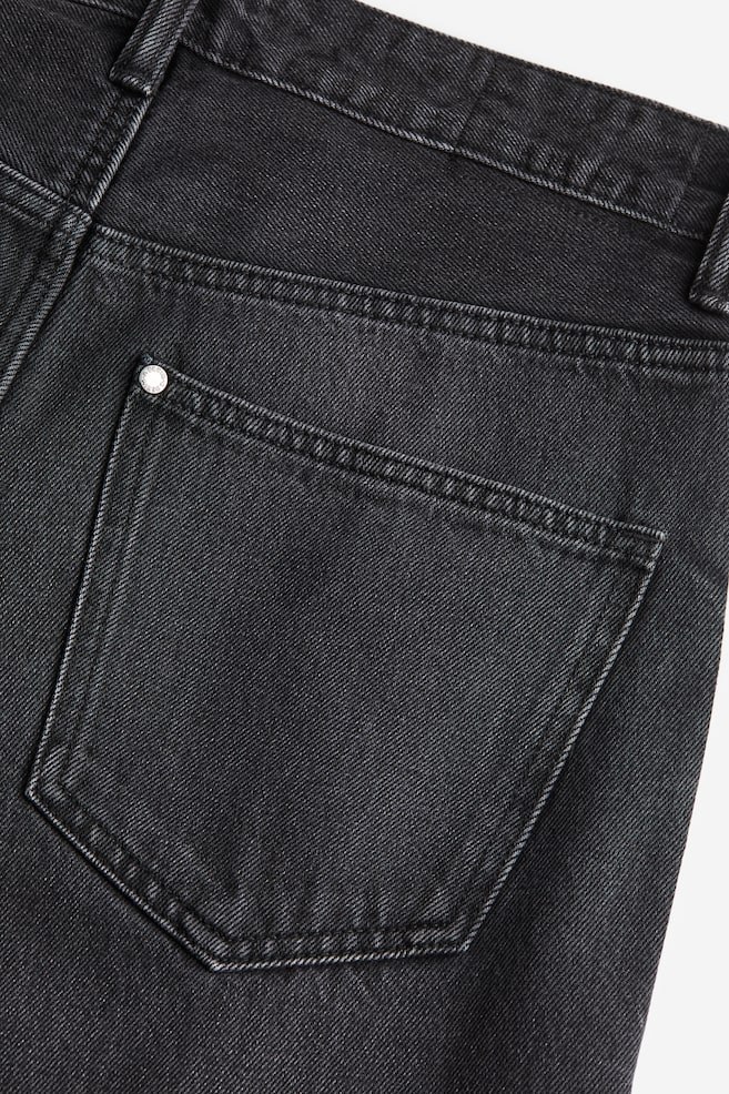Bootcut Loose Jeans - Sort/Mørk denimblå/Denimblå - 4
