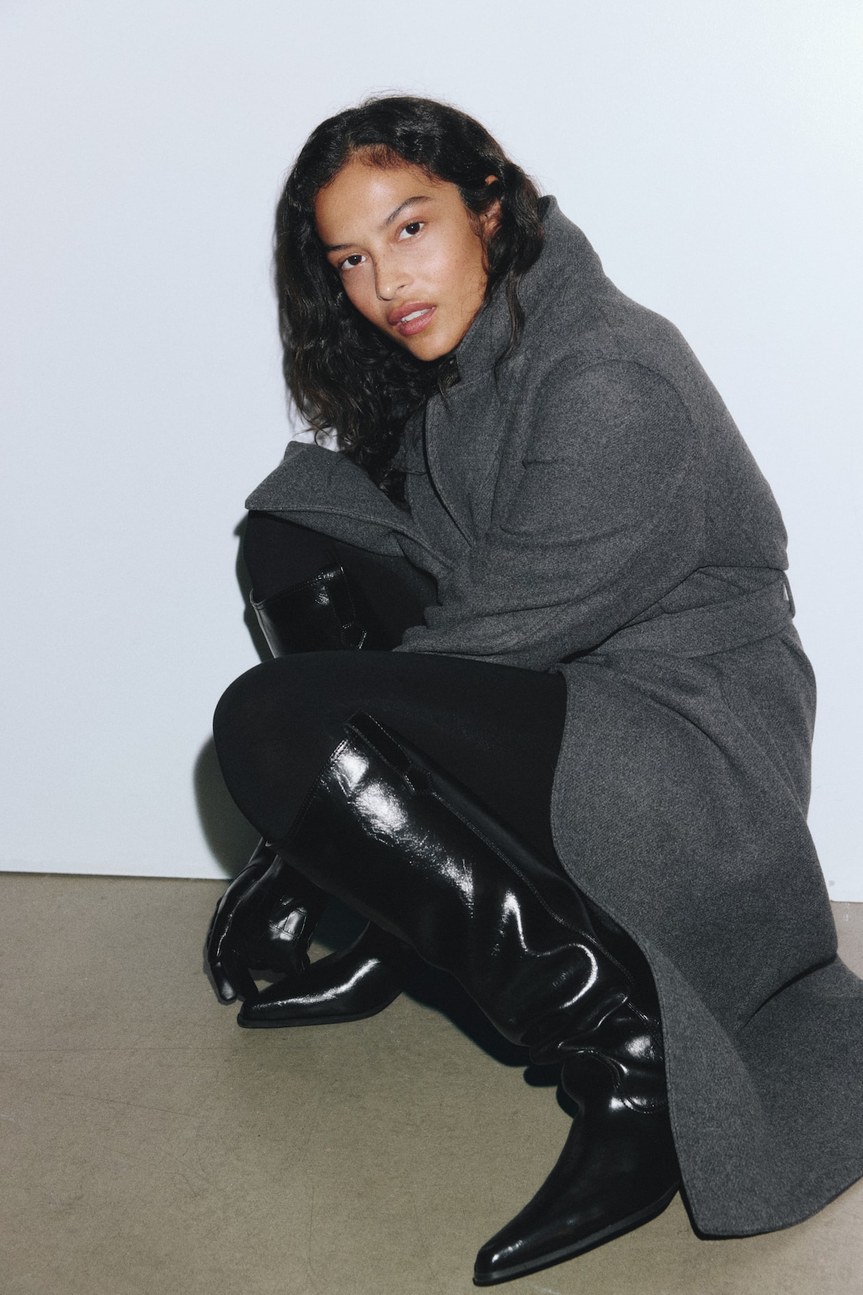 Tie-Belt Coat - image 5