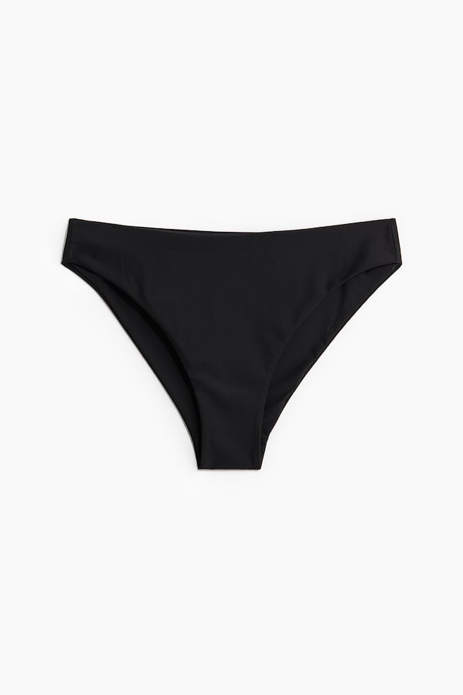 Sport-Bikinihose mit Lycra® - Schwarz/Rot/Braun/Zebramuster - 1