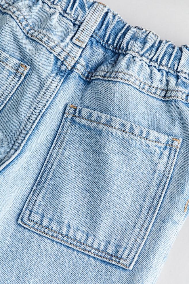 Loose Fit Jeans - Bleu denim clair/Beige/Bleu denim - 2