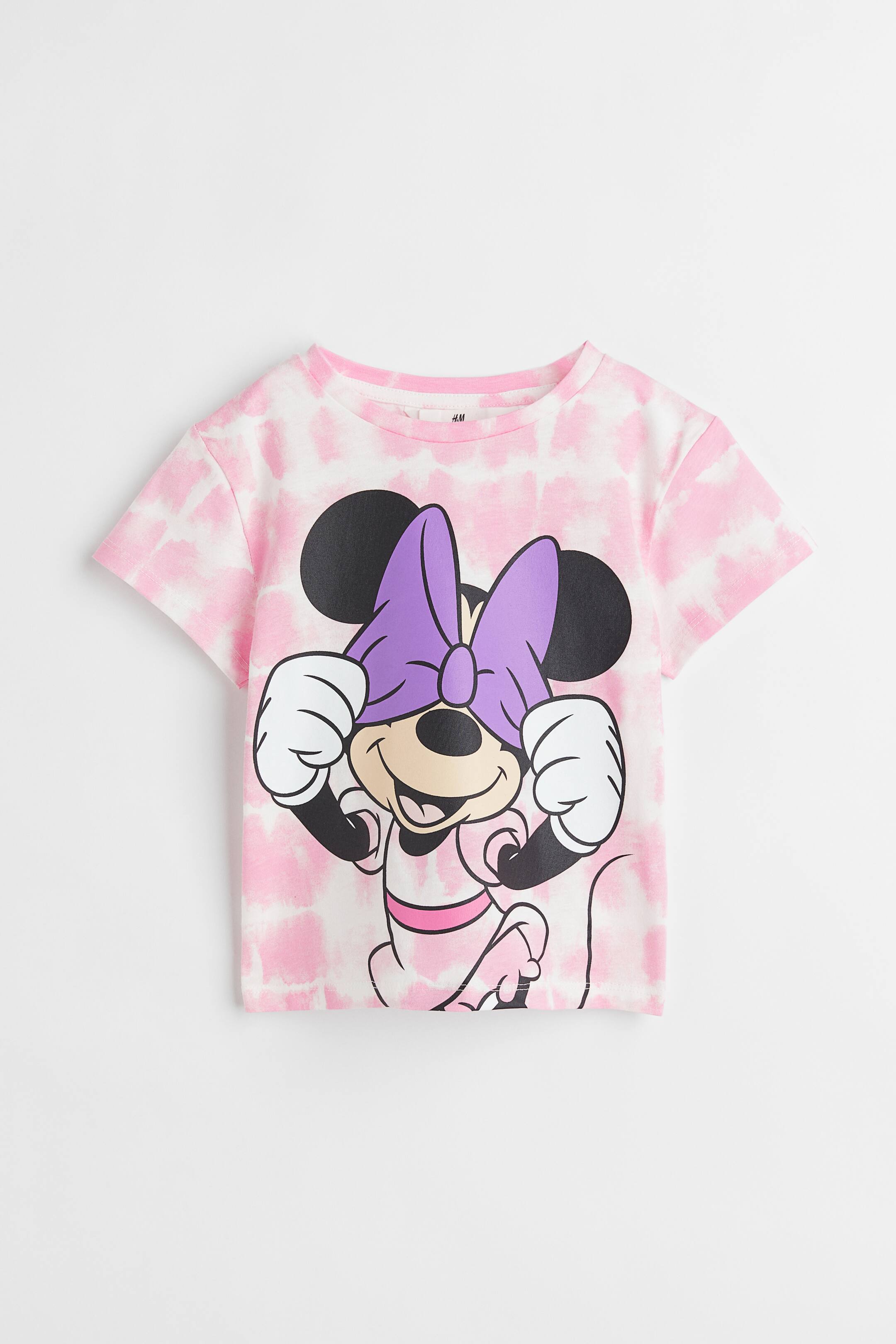 View larger image: Motif-front top - Pink/Minnie Mouse - Kids | H&M 1