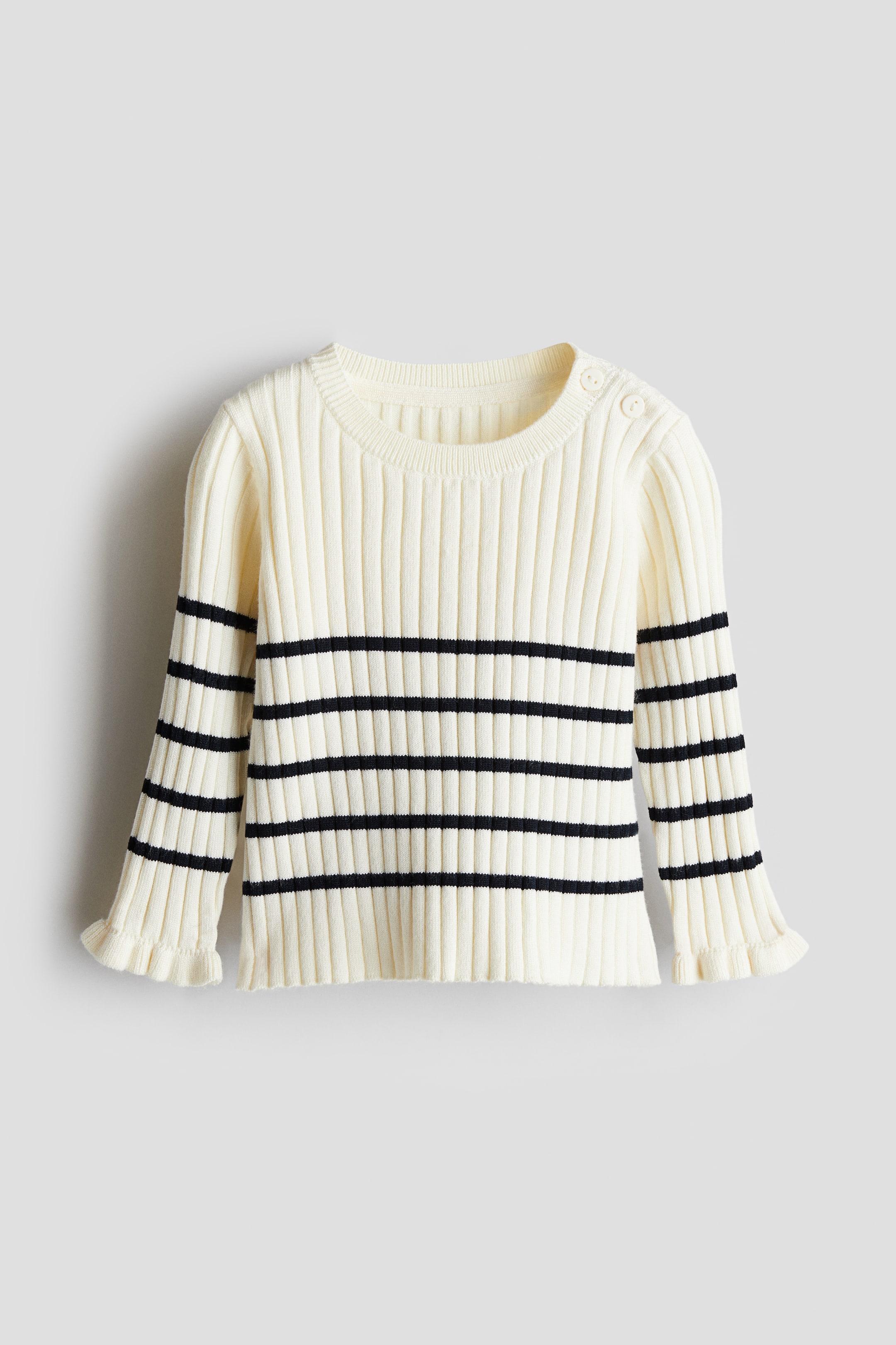 Rib-knit Sweater