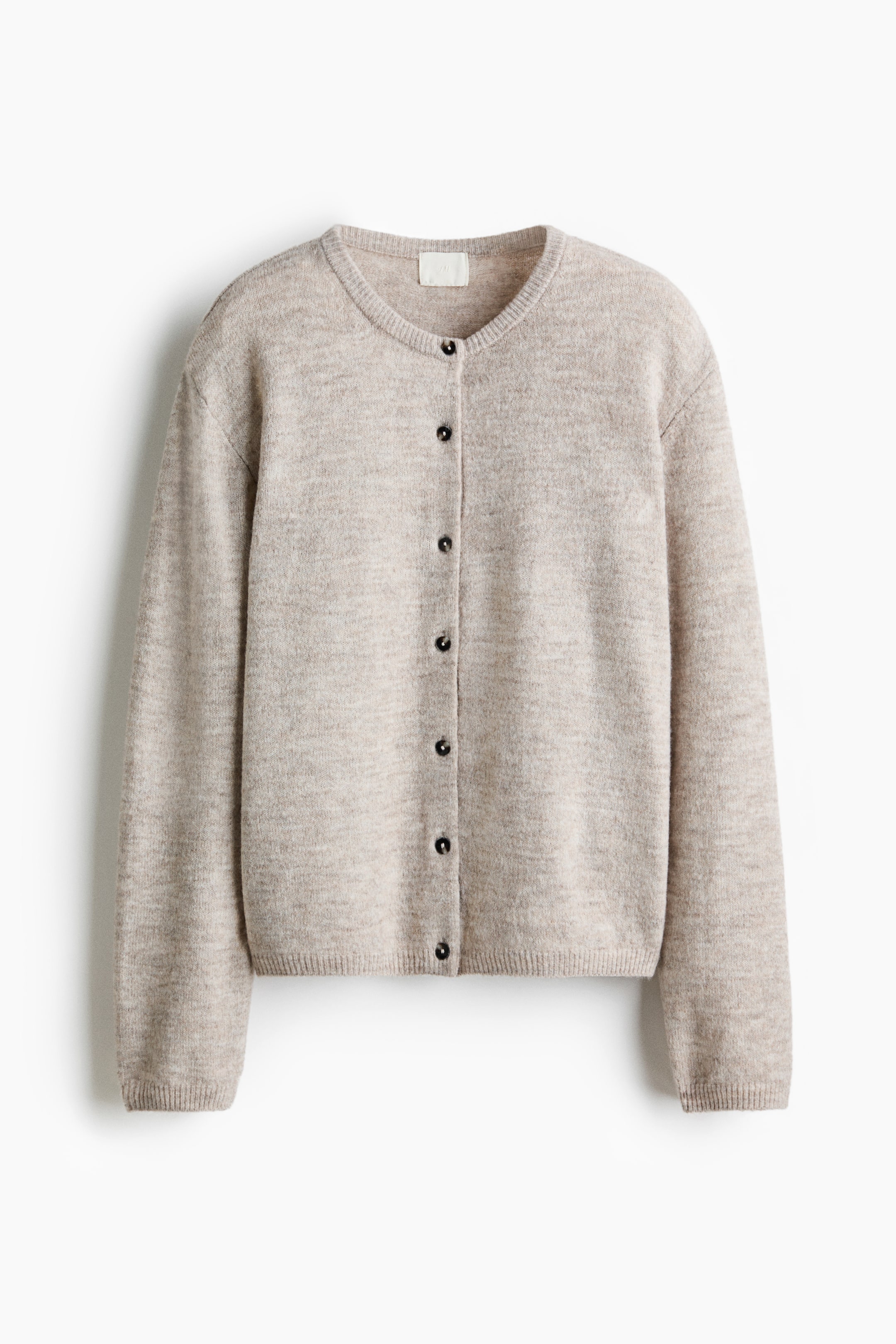 View larger image: Loose-fit cardigan - Greige marl - Ladies | H&M IE 1