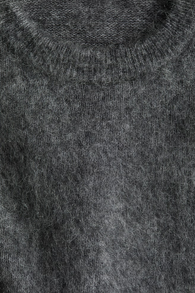 Mohair-blend jumper - Dark grey marl/Cream/Dark beige/Black/Bright blue/Bright red - 6
