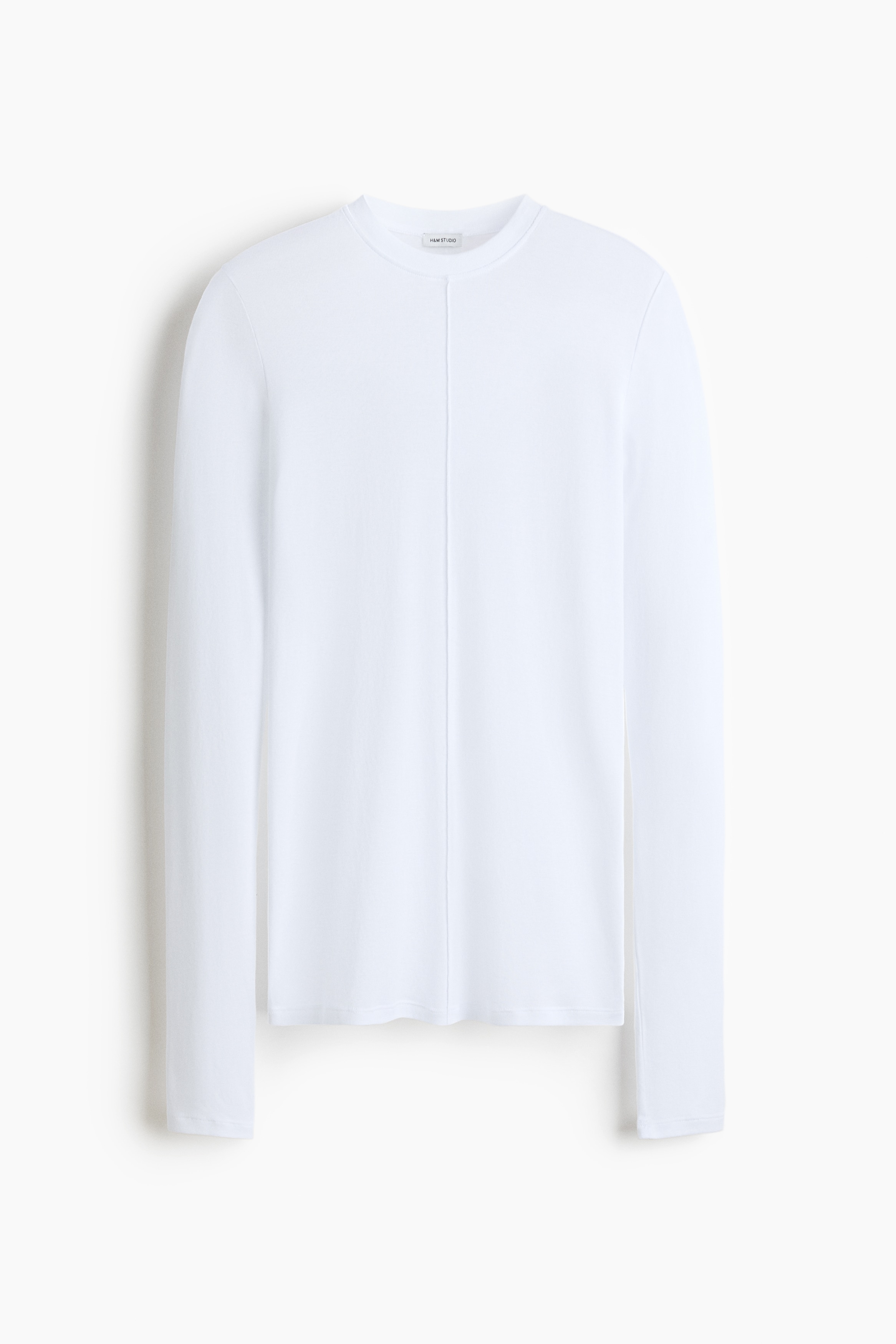 Pima cotton top - White/Black/Dark brown