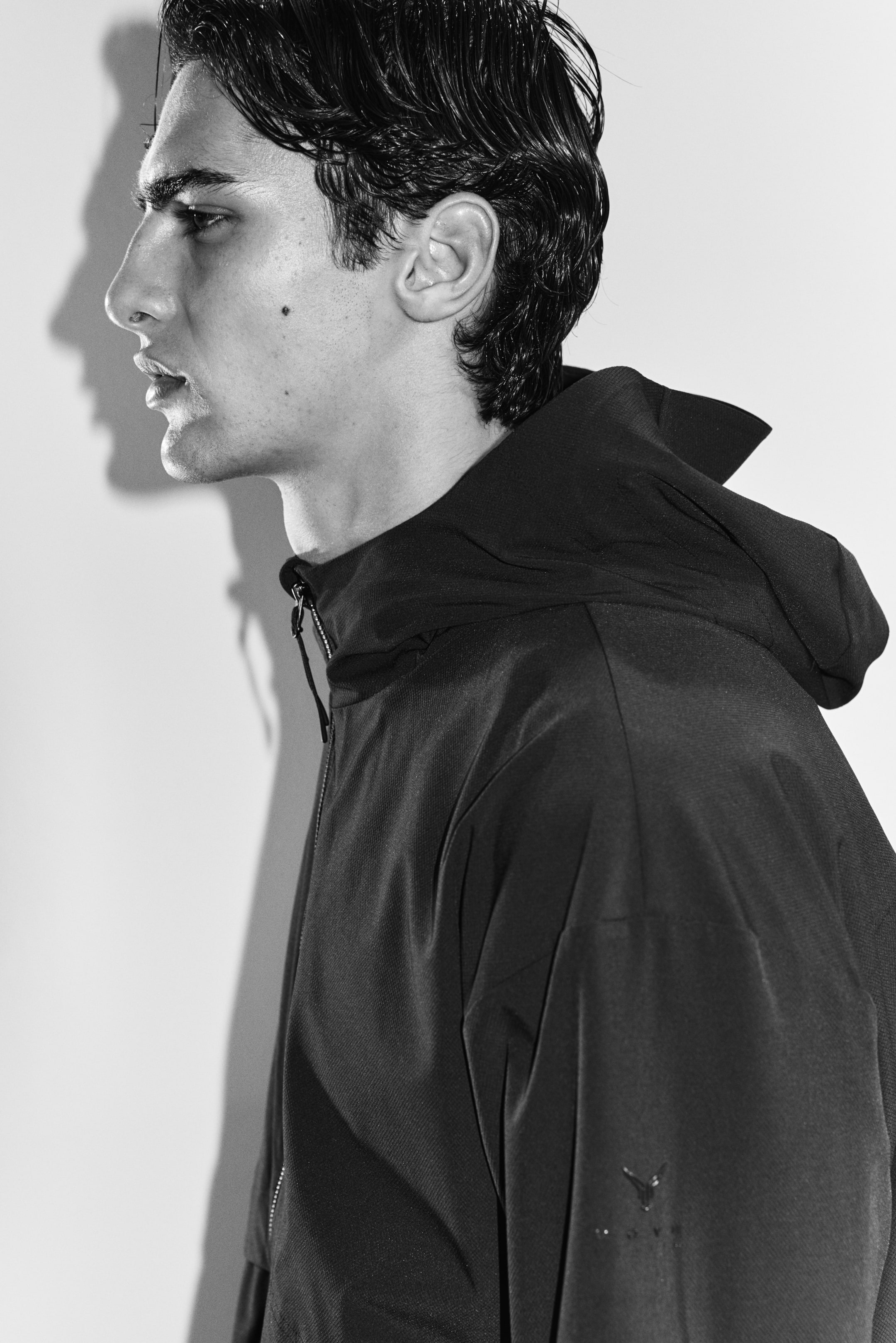 View larger image: Loose-Fit Activewear Jacket with DryMove™ - Dark navy blue - Men | H&M CA 3