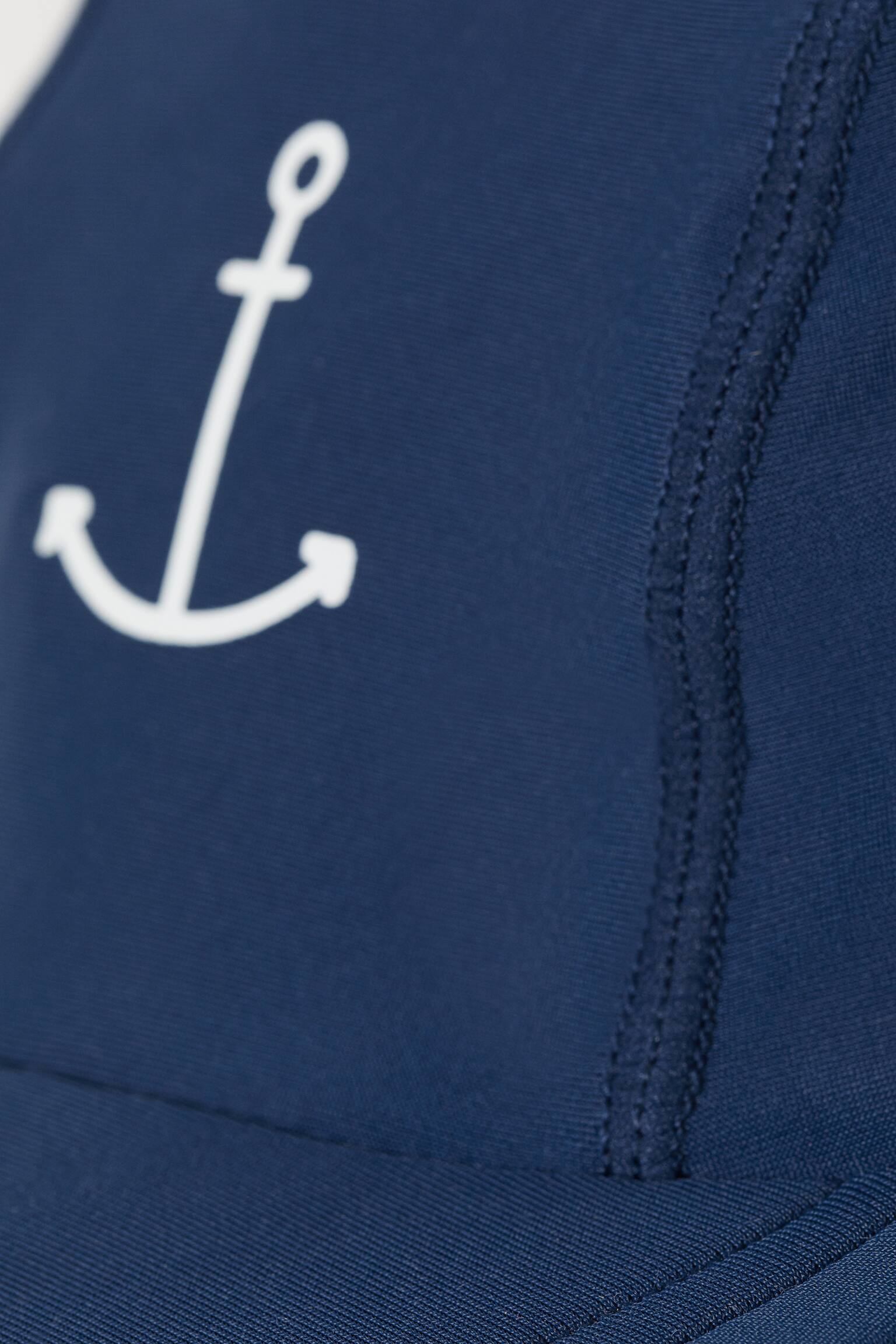 Swim Cap UPF 50 Dark blue/anchor Kids H&M US