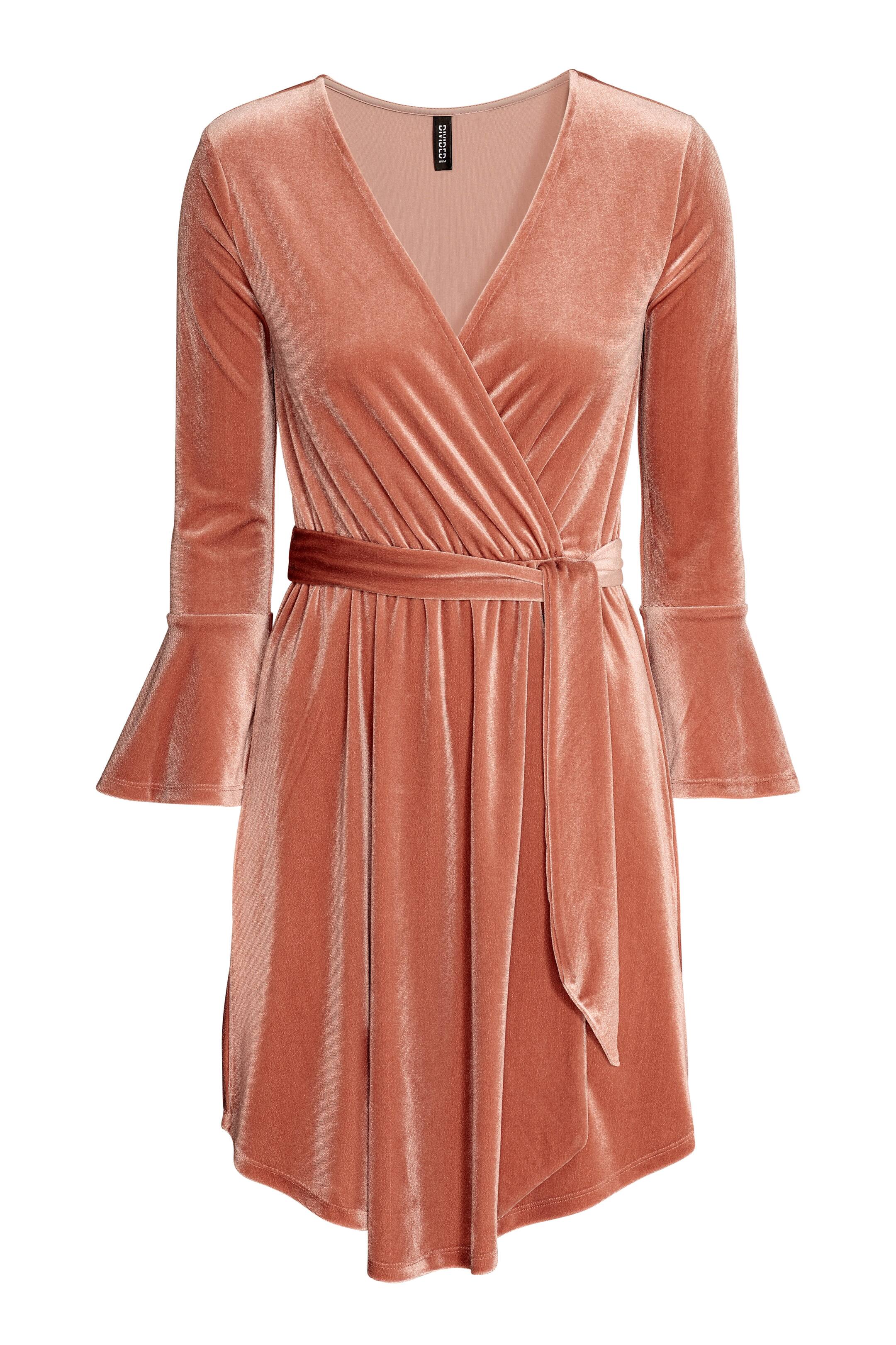 View larger image: Wrapover dress - Rose - Ladies | H&M GB 1