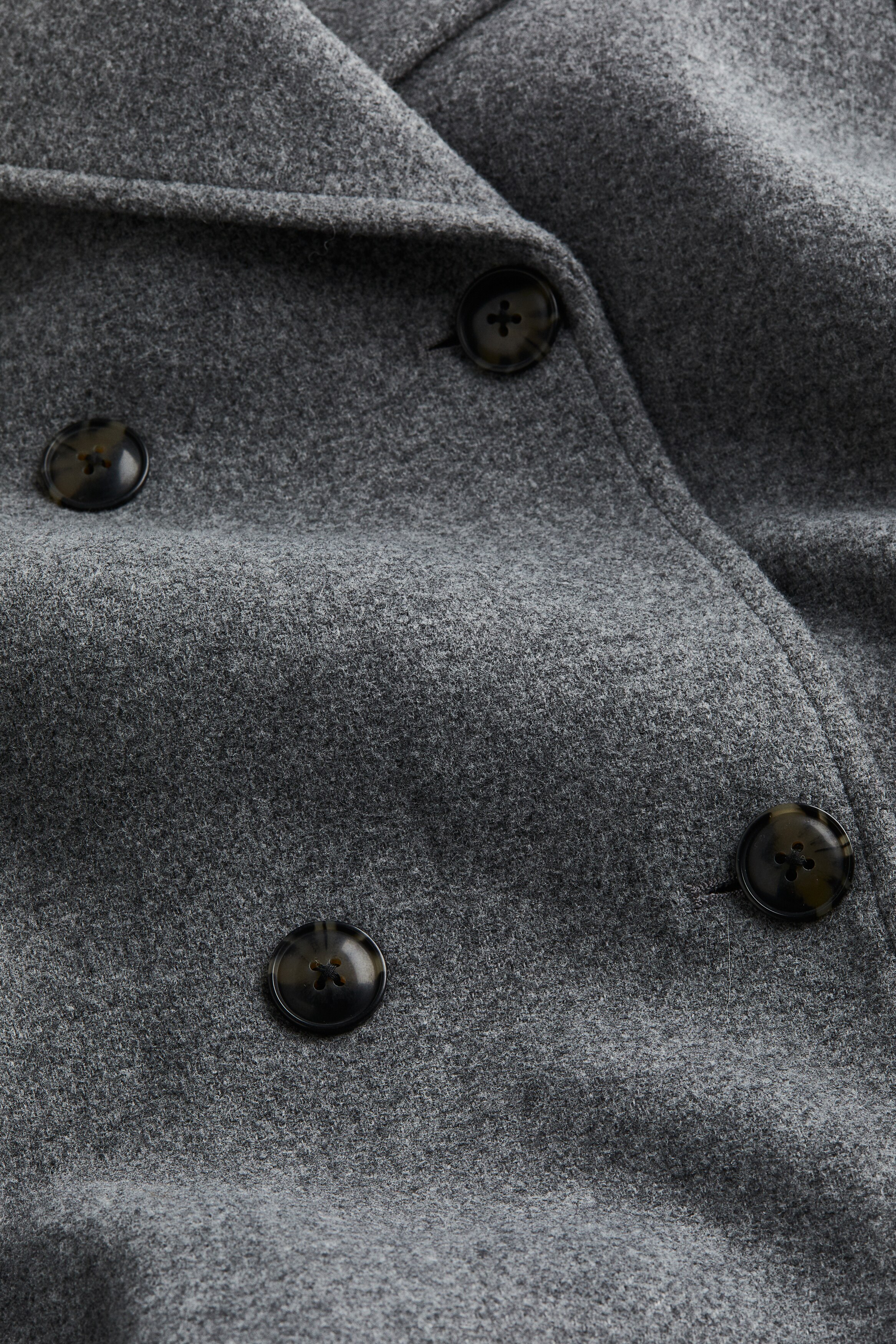 Veste H&M Divided Imprimé Serpent Gris/noir Avec Ceinture - Taille XS/UK6-8, Occasion Très Bon état