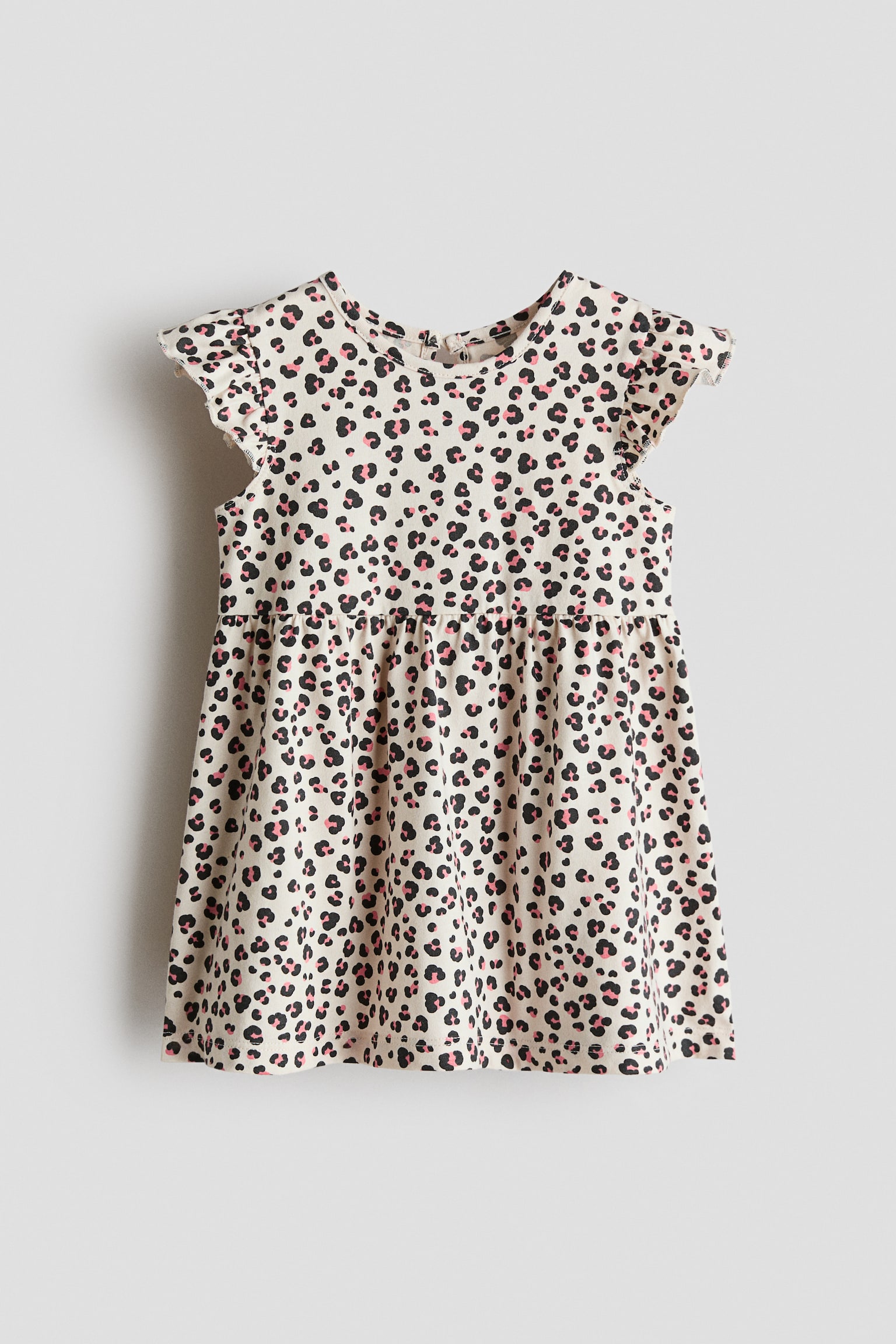 Bavlnené šaty - Svetlobéžová/leopardí vzor/Svetloružová/srdiečka/Svetlomodrá/čerešne