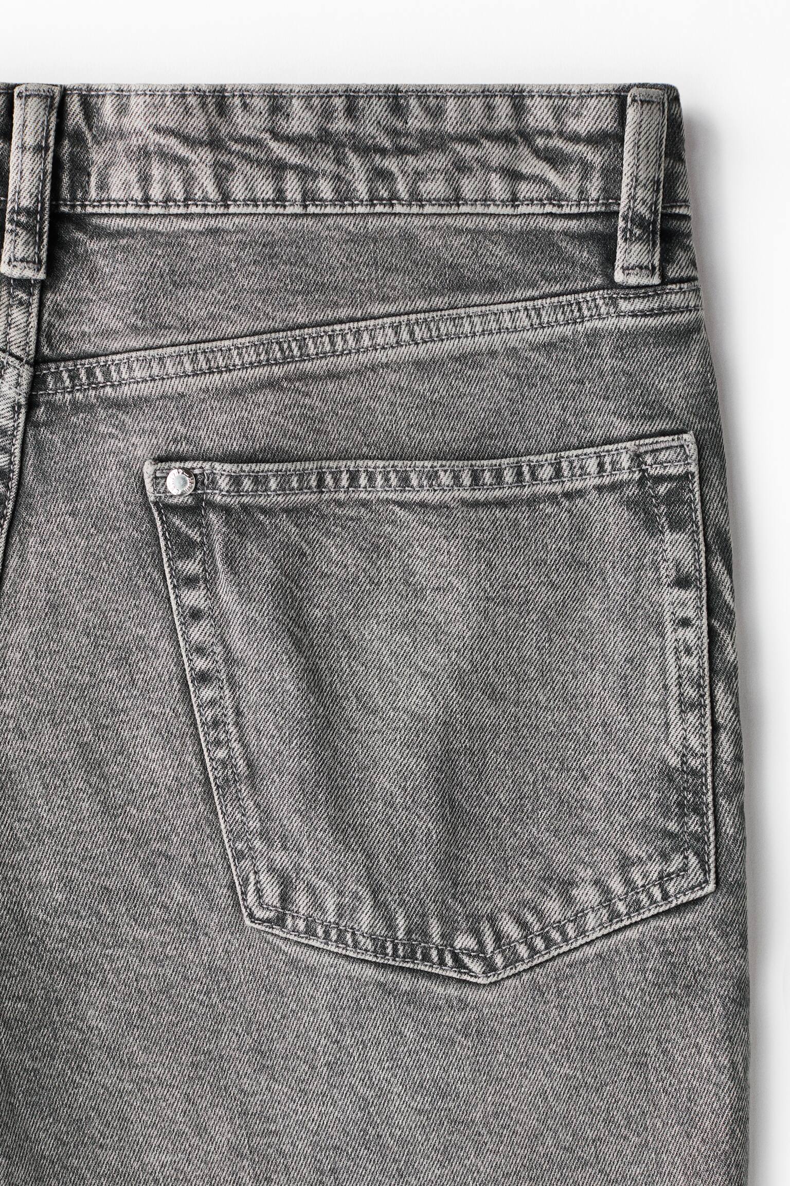 Slim jeans - אפור/שחור/כחול כהה/כחול ביניים - 6