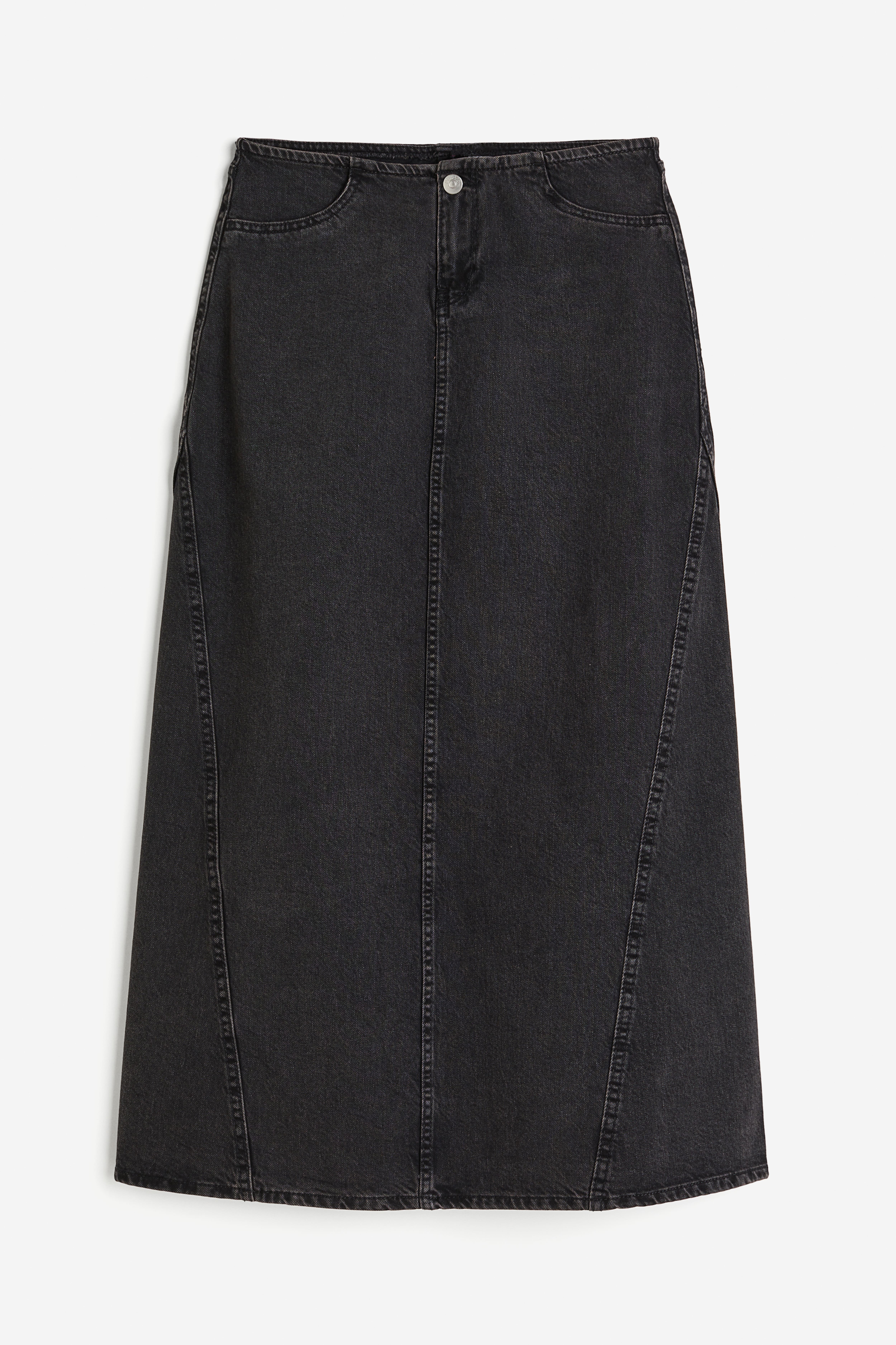 Denim Maxi Skirt