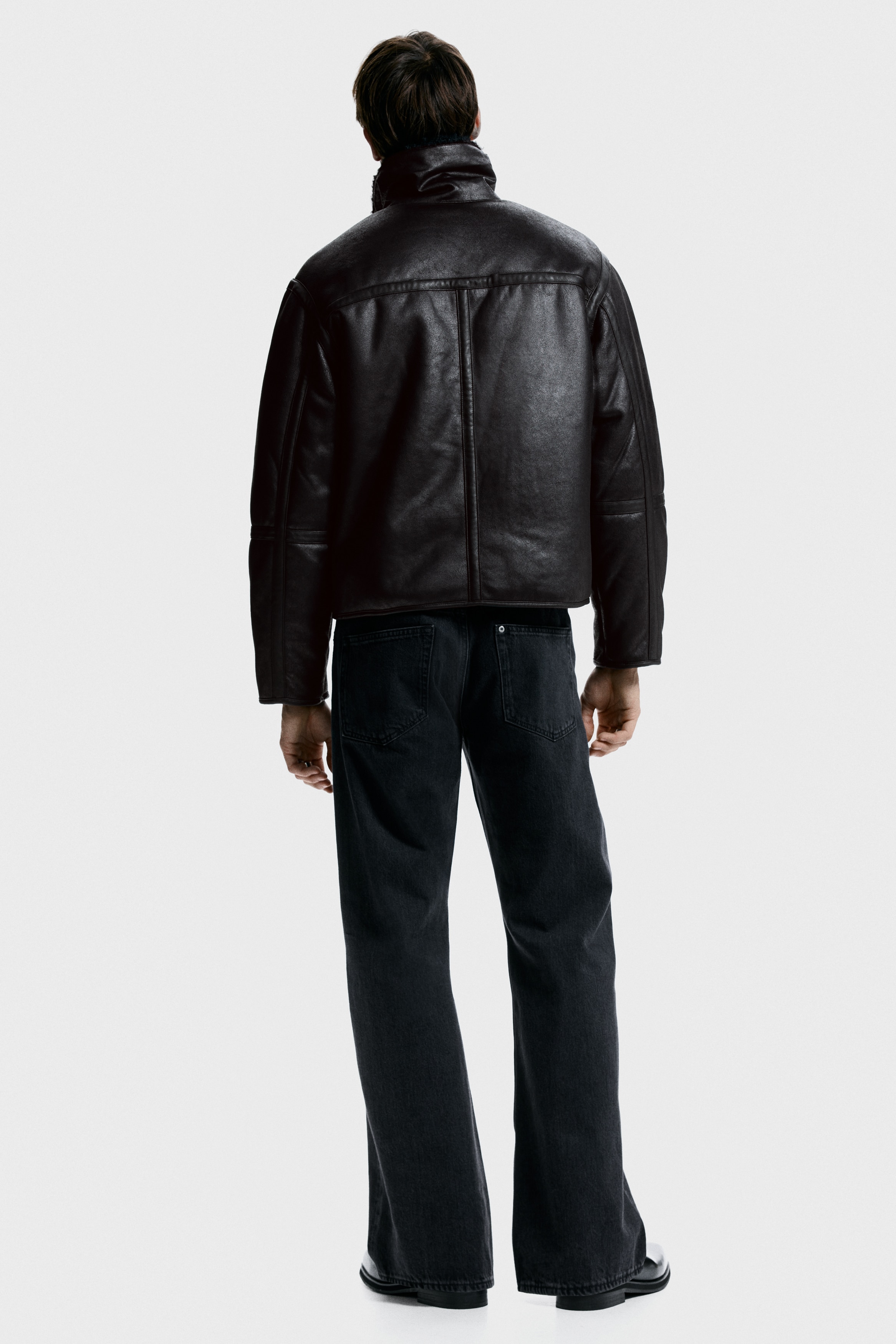 テディラインドジャケット - ブラック - Men | H&M JP
