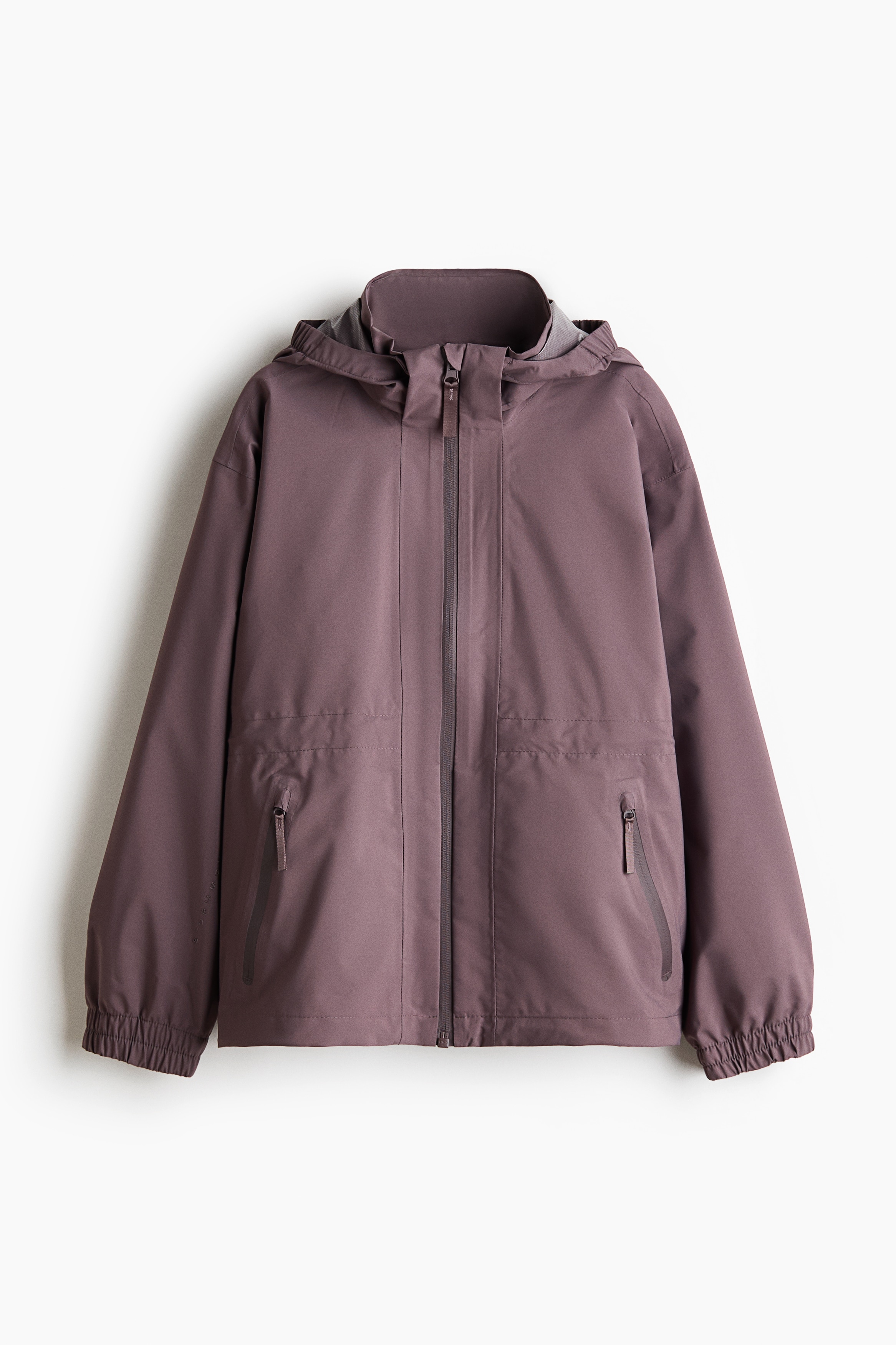 Rain jacket with StormMove™ - Purple mole/Black