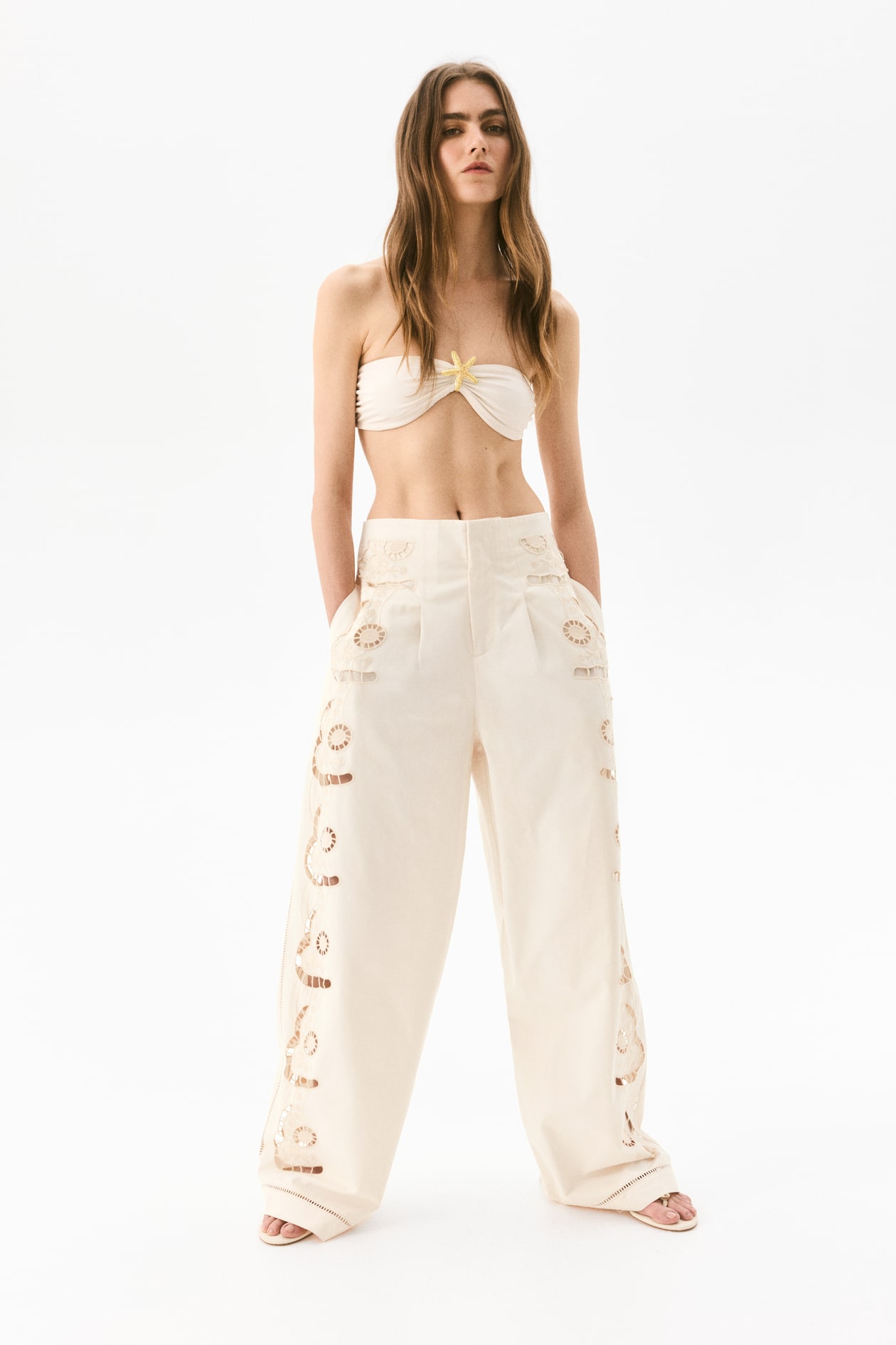 Pantalone Palazzo Jogger Ecopelle ASOS DESIGN Joggers In Ecopelle
